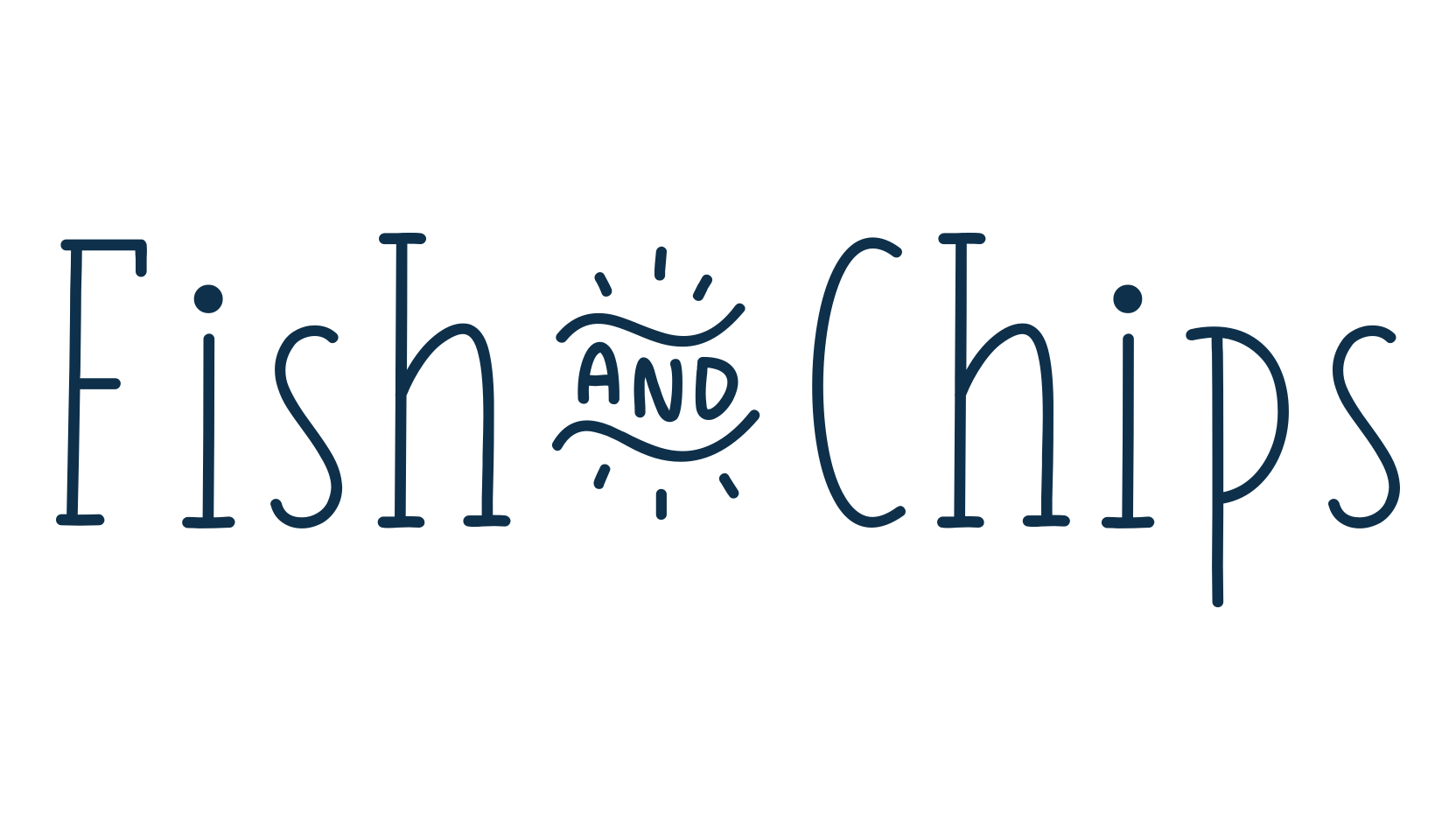 Fish&Chips, various font preview