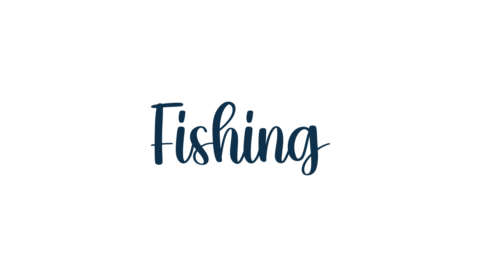 Fishing (fishing-4), display market font preview