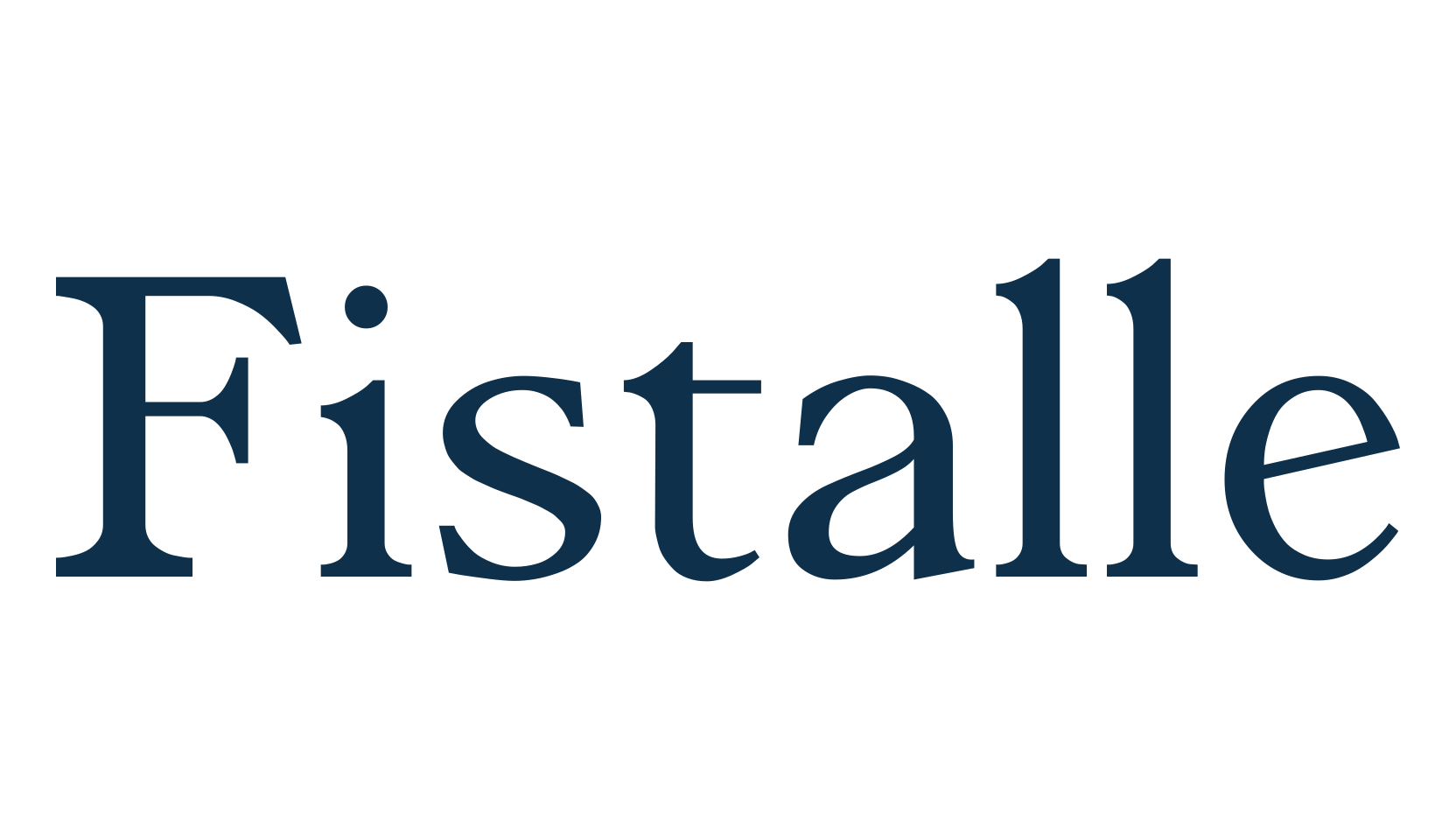 Fistalle, serif font preview