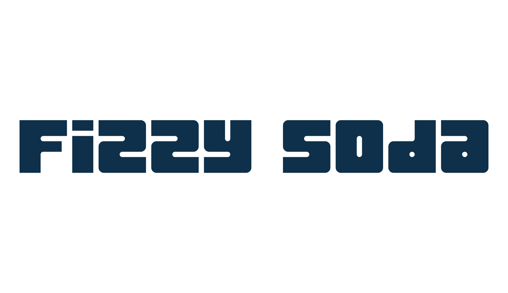 Fizzy Soda, sans serif font preview