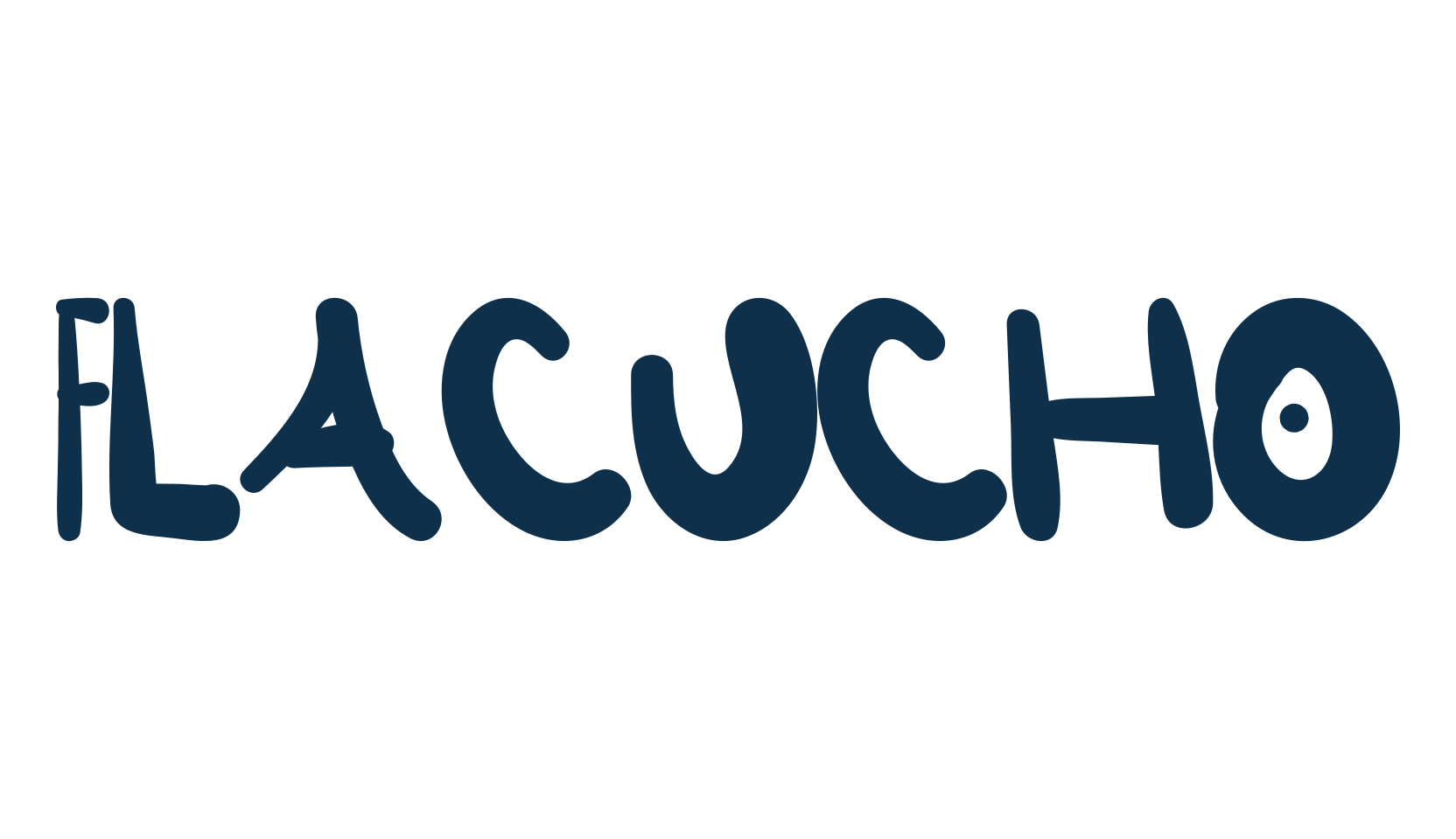 Flacucho, script graffiti fancy decorative calligraphy font preview