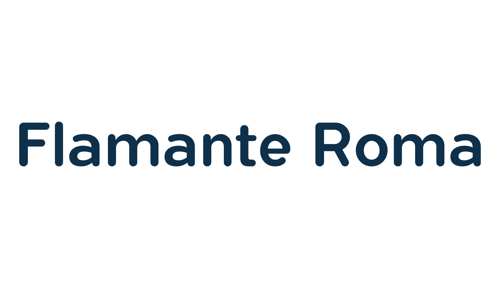 Flamante Roma, basic sans serif font preview