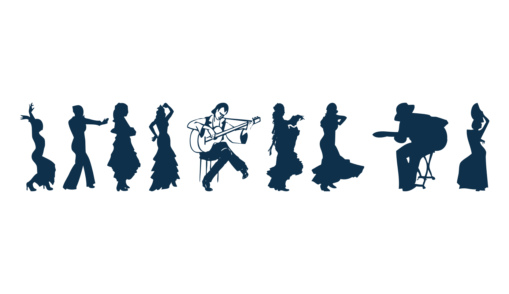Flamenco, fancy decorative font preview