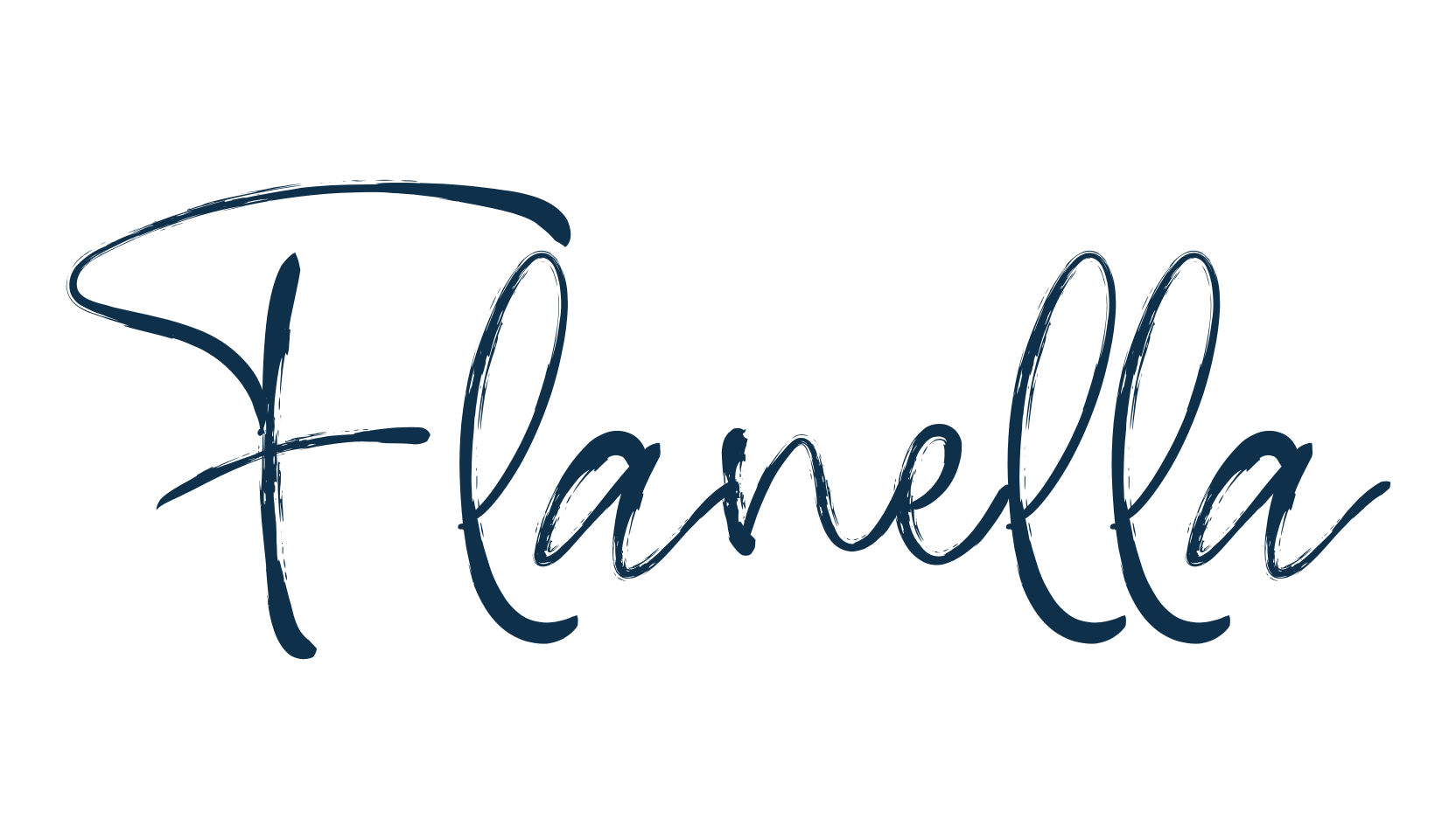 Flanella (flanella-2), script brush fancy decorative calligraphy font preview