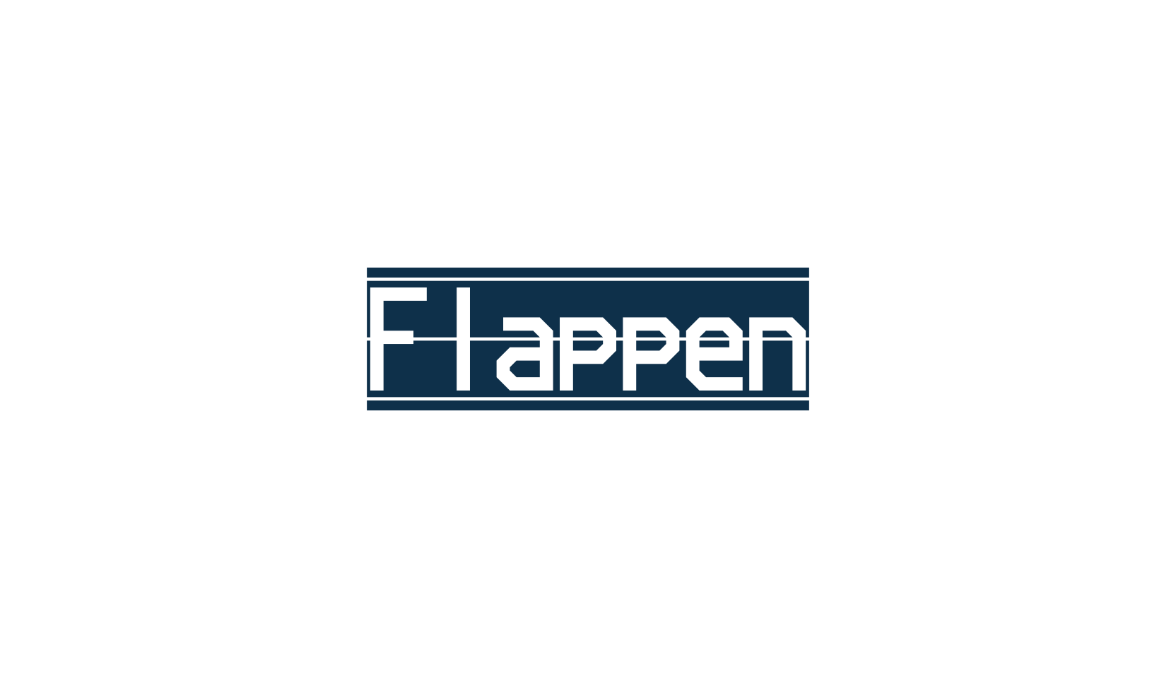 Flappen, various font preview