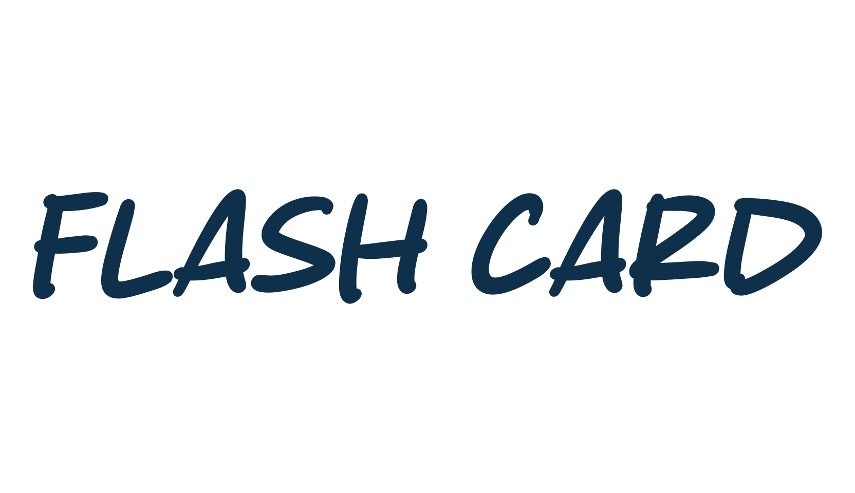 Flash Card, script handwritten fancy decorative calligraphy font preview