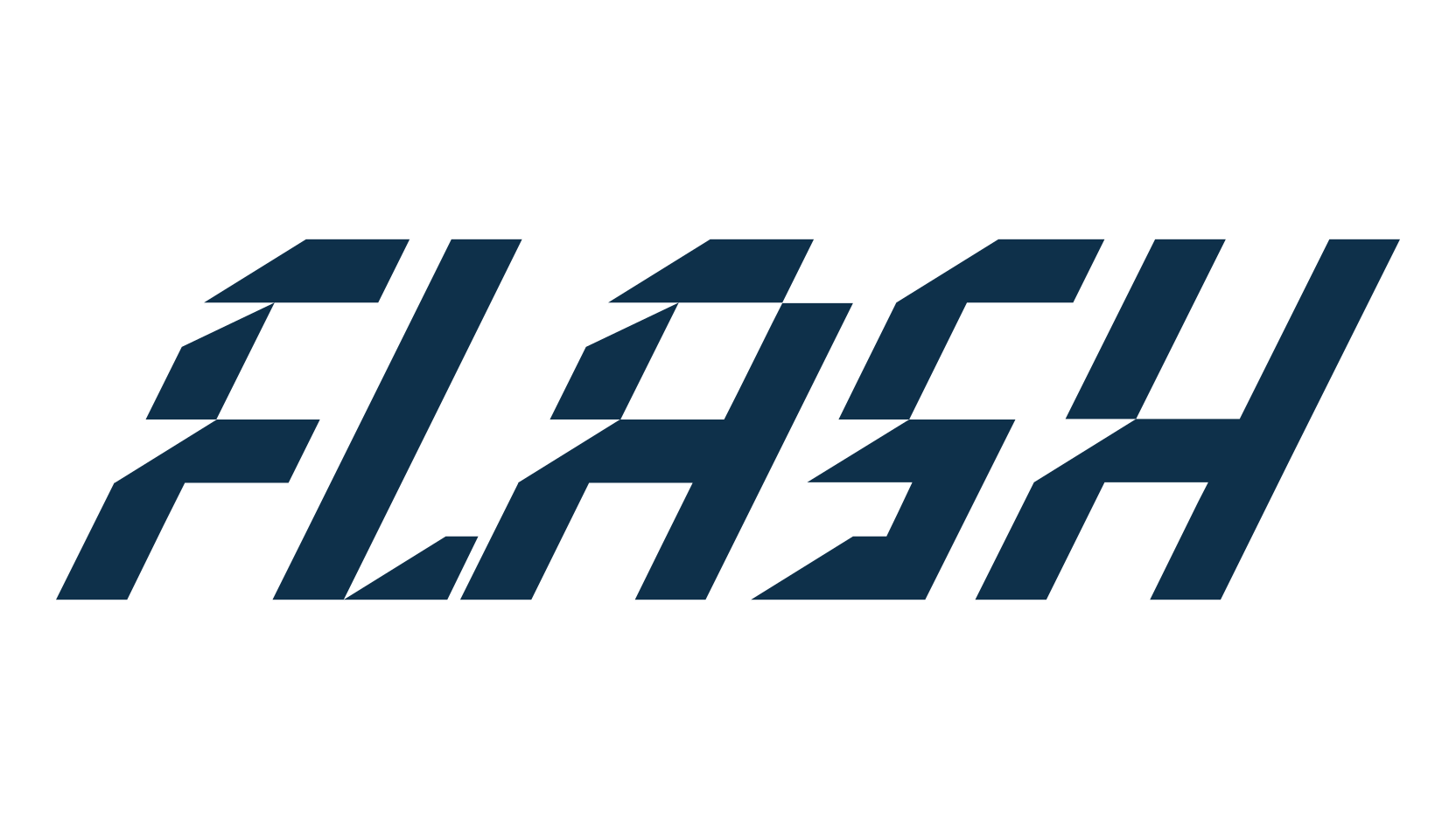 Flash, fancy various techno sci-fi font preview