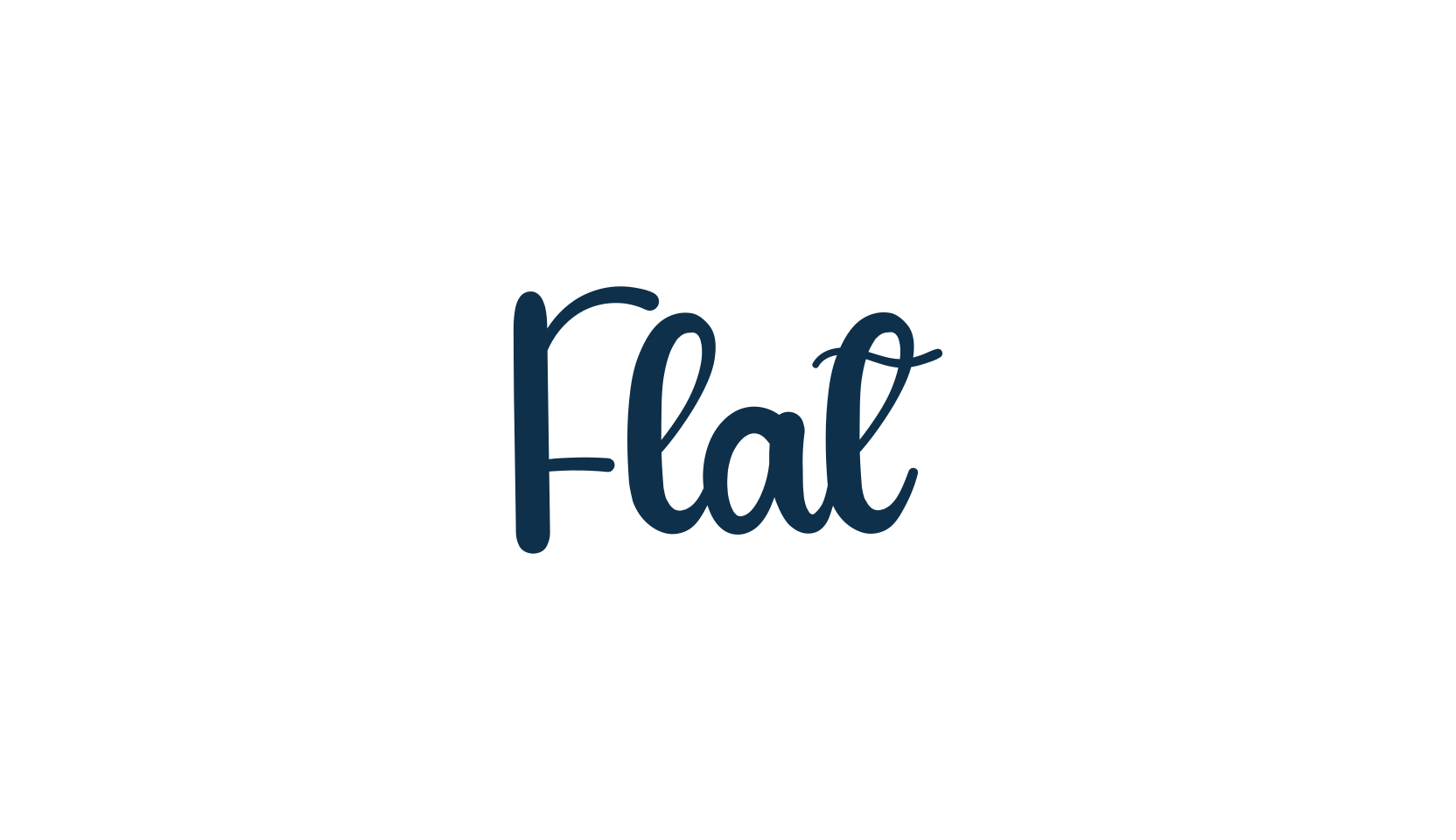 Flat, fancy decorative font preview