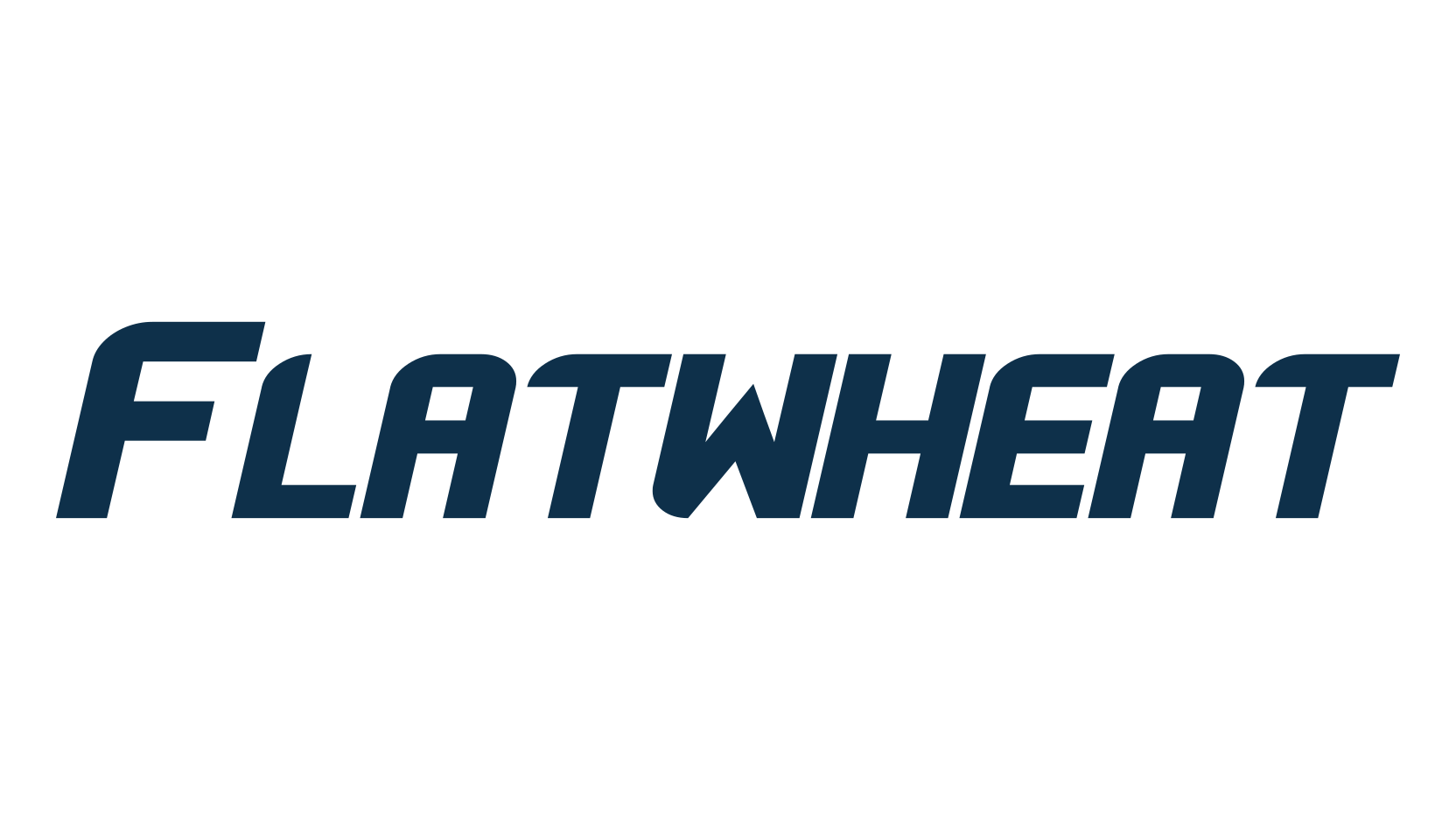 Flatwheat, fancy various techno sci-fi font preview