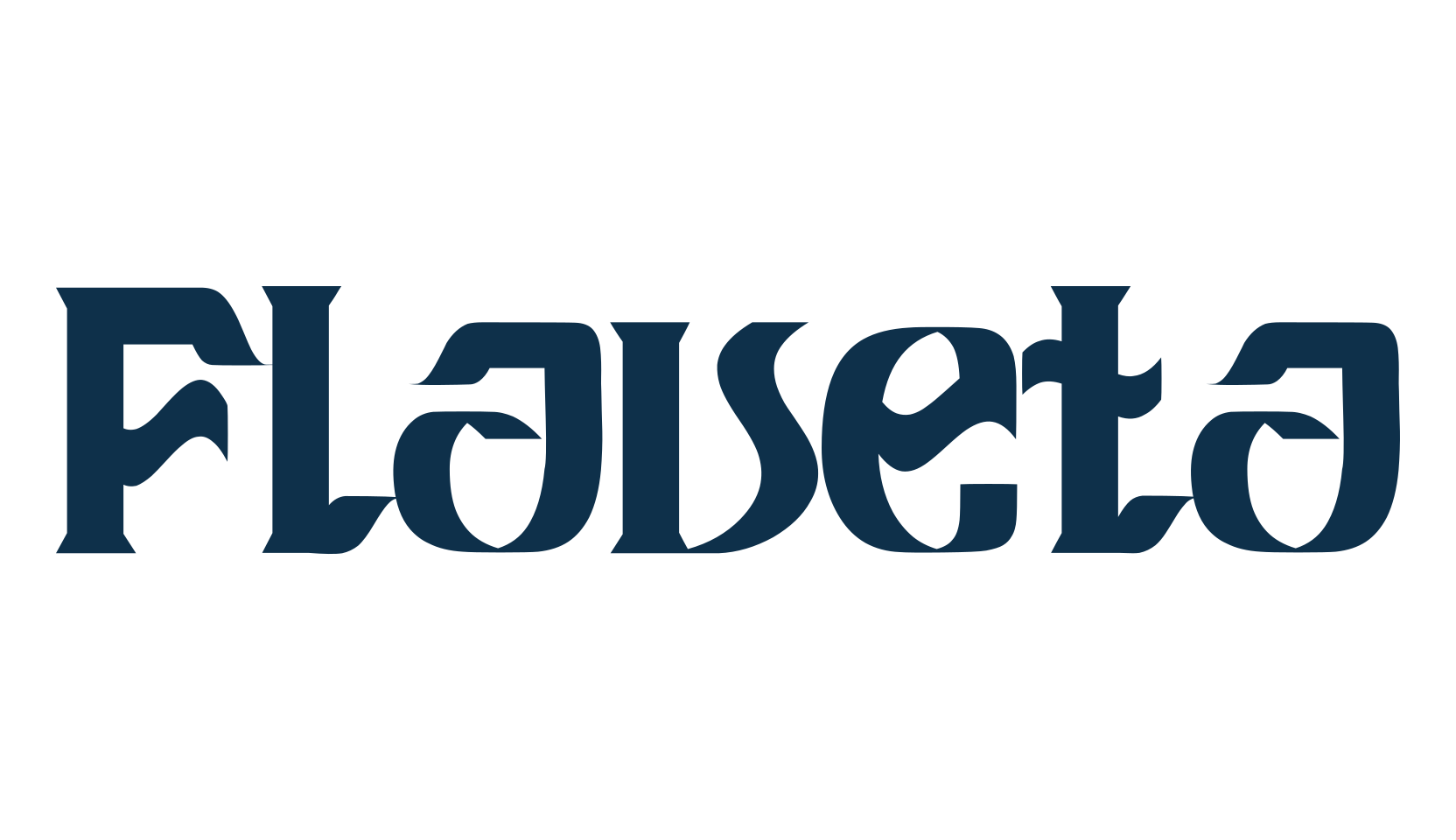 Flaveta, various font preview