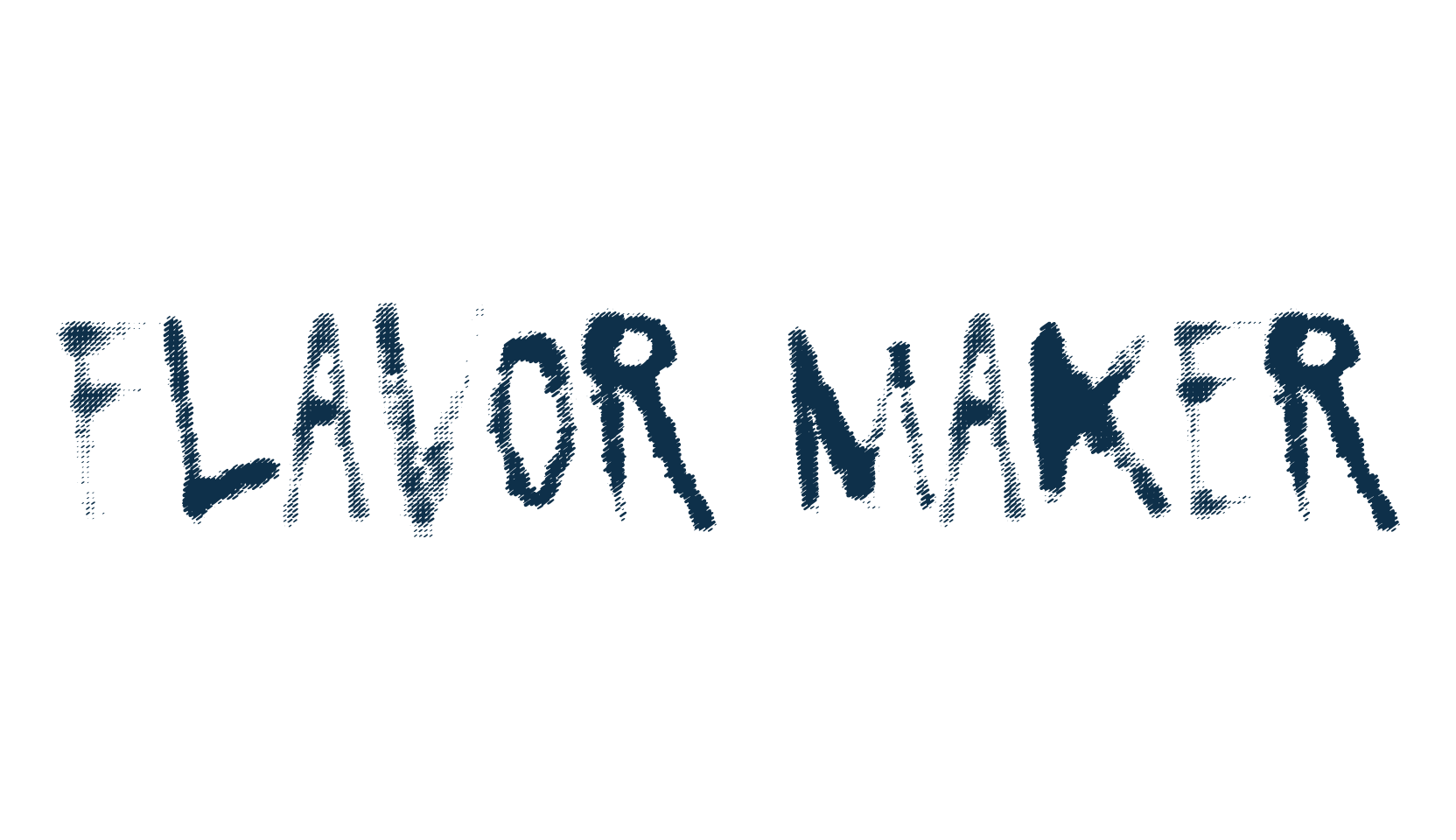 Flavor Maker, script trash fancy decorative calligraphy font preview