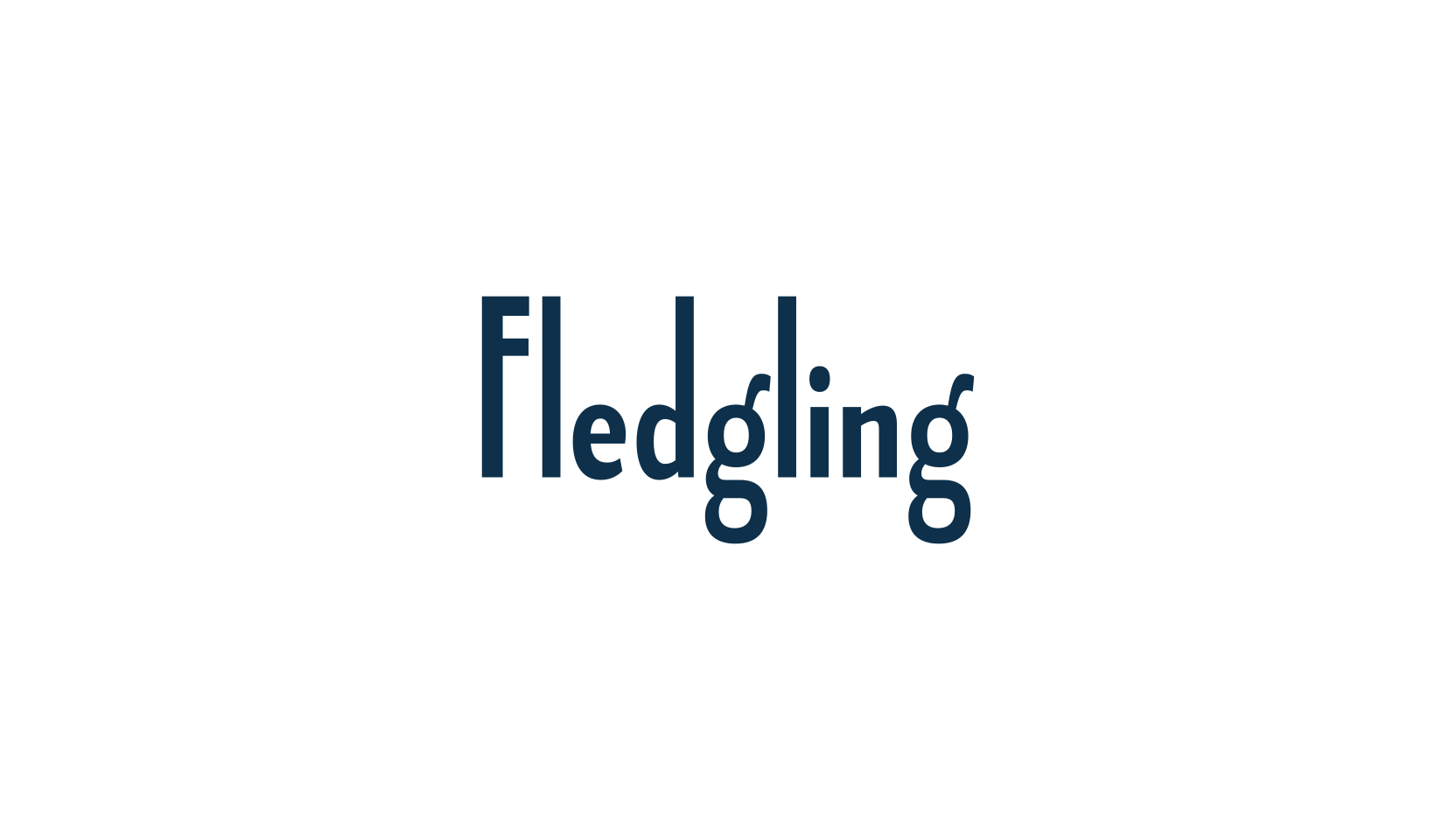 Fledgling, basic sans serif font preview