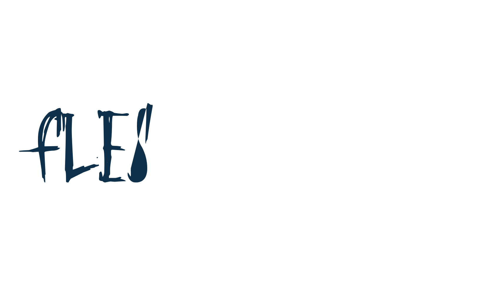 Flesh Digster, halloween font preview