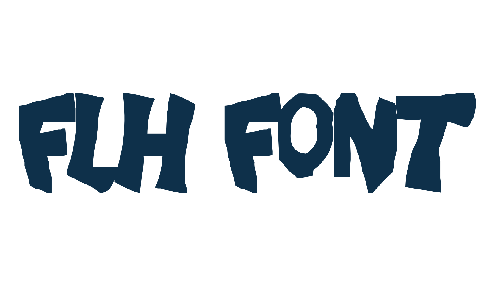 FLH-Font, fancy various decorative font preview