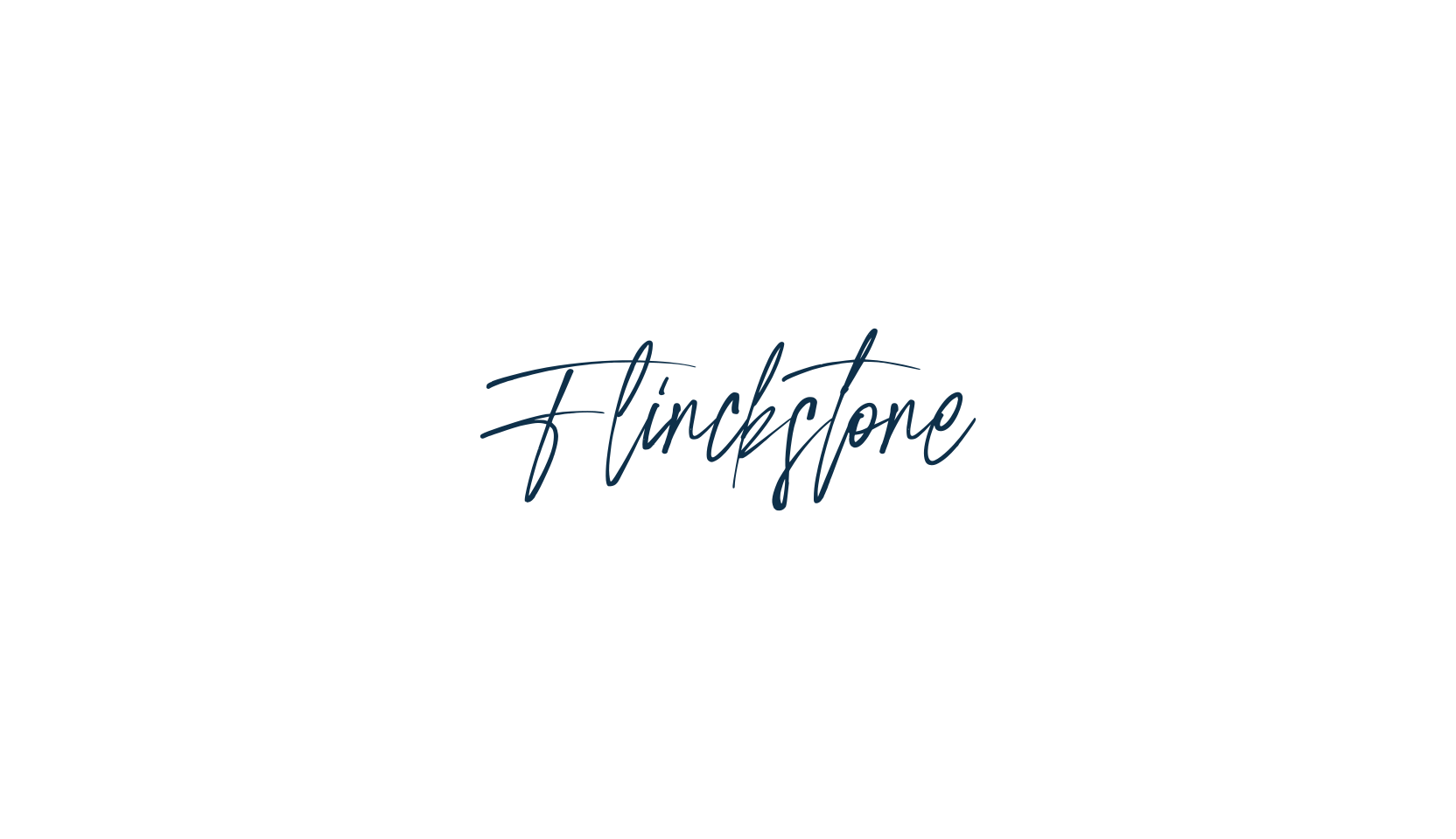 Flinckstone, script handwritten fancy decorative calligraphy font preview