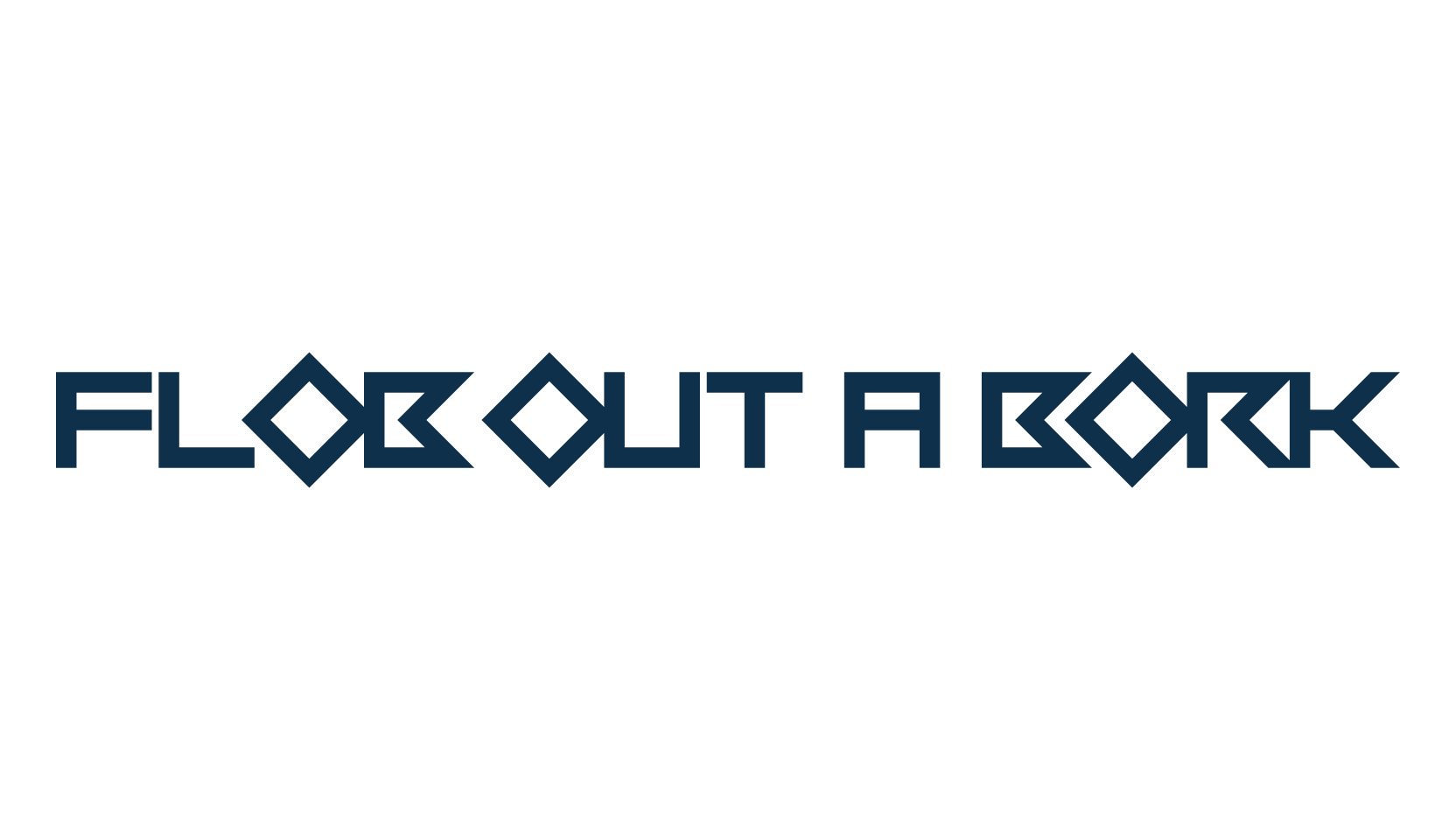 Flob Out a Bork, modern font preview