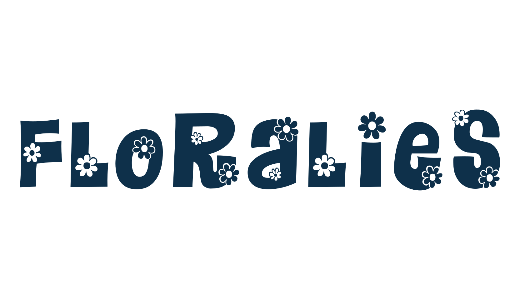 Floralies, fancy decorative font preview