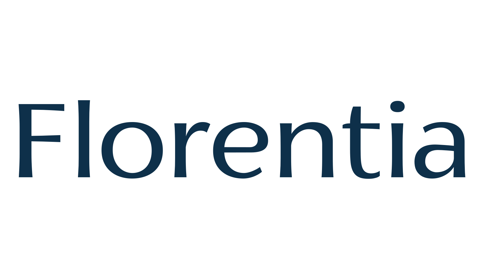 Florentia, sans serif font preview