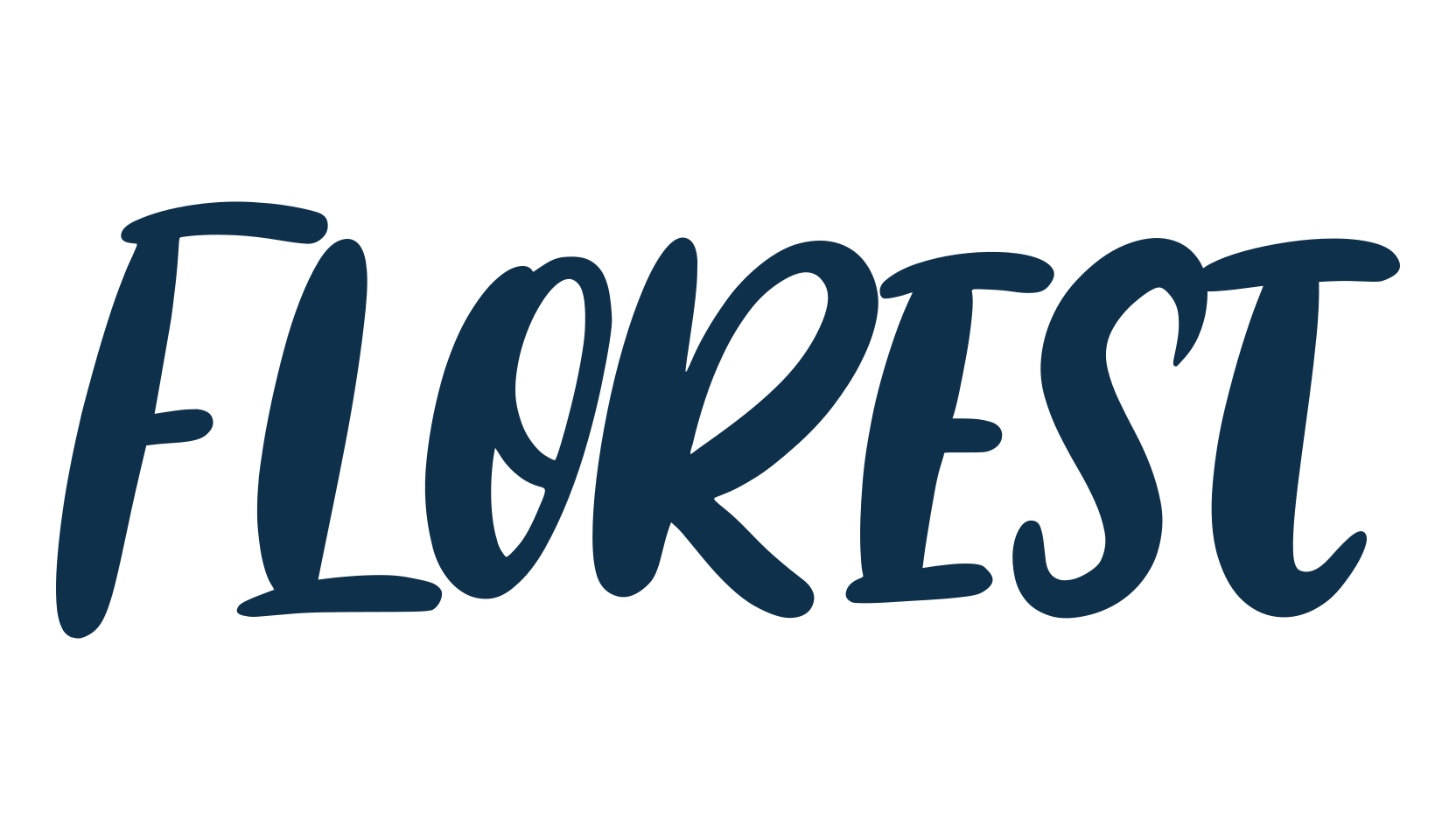 Florest, display market font preview