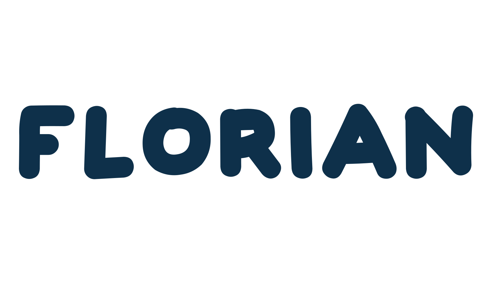 Florian, fancy cartoon decorative font preview