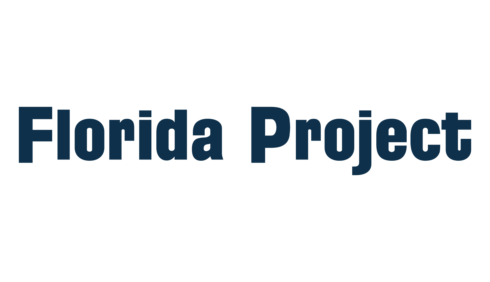 Florida Project, various font preview