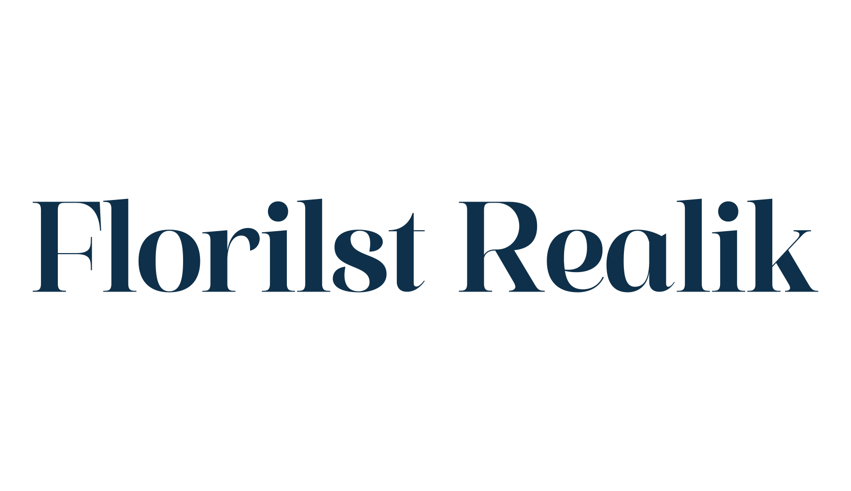 Florilst Realik, serif font preview