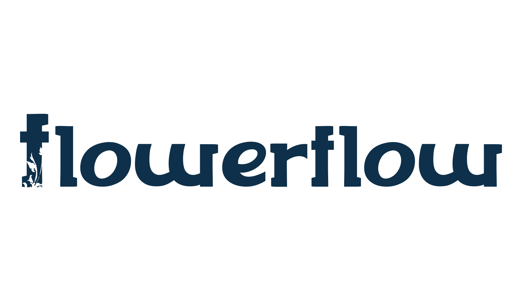 Flowerflow, fancy various basic font preview