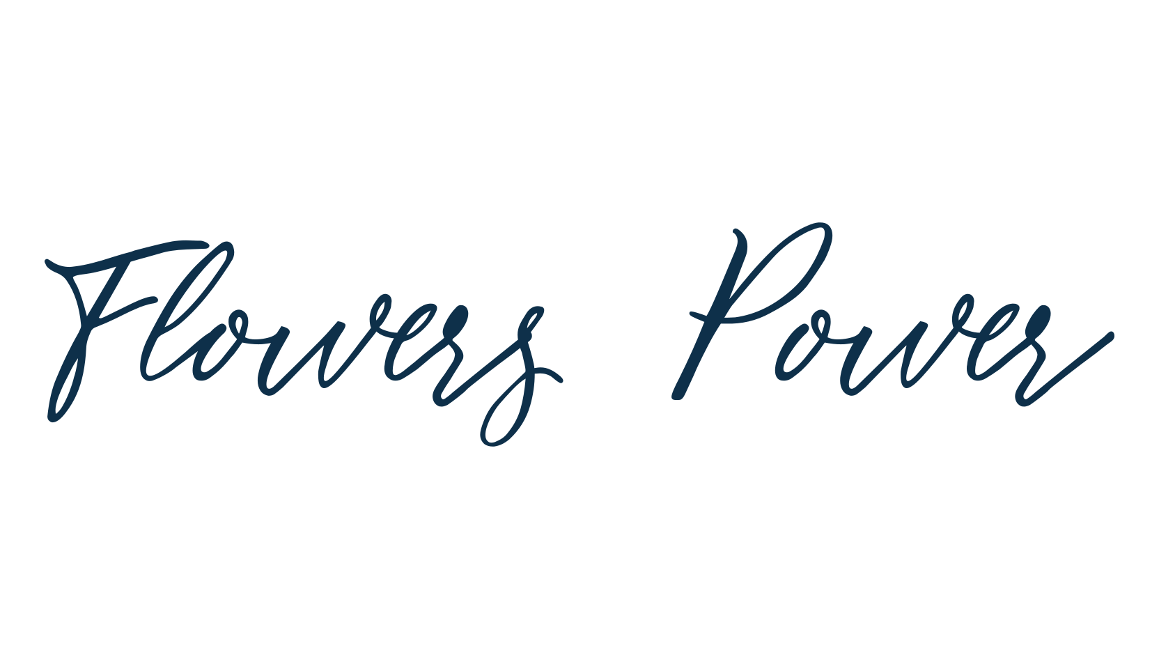 Flowers Power (flowers-power-2), script handwritten fancy decorative calligraphy font preview