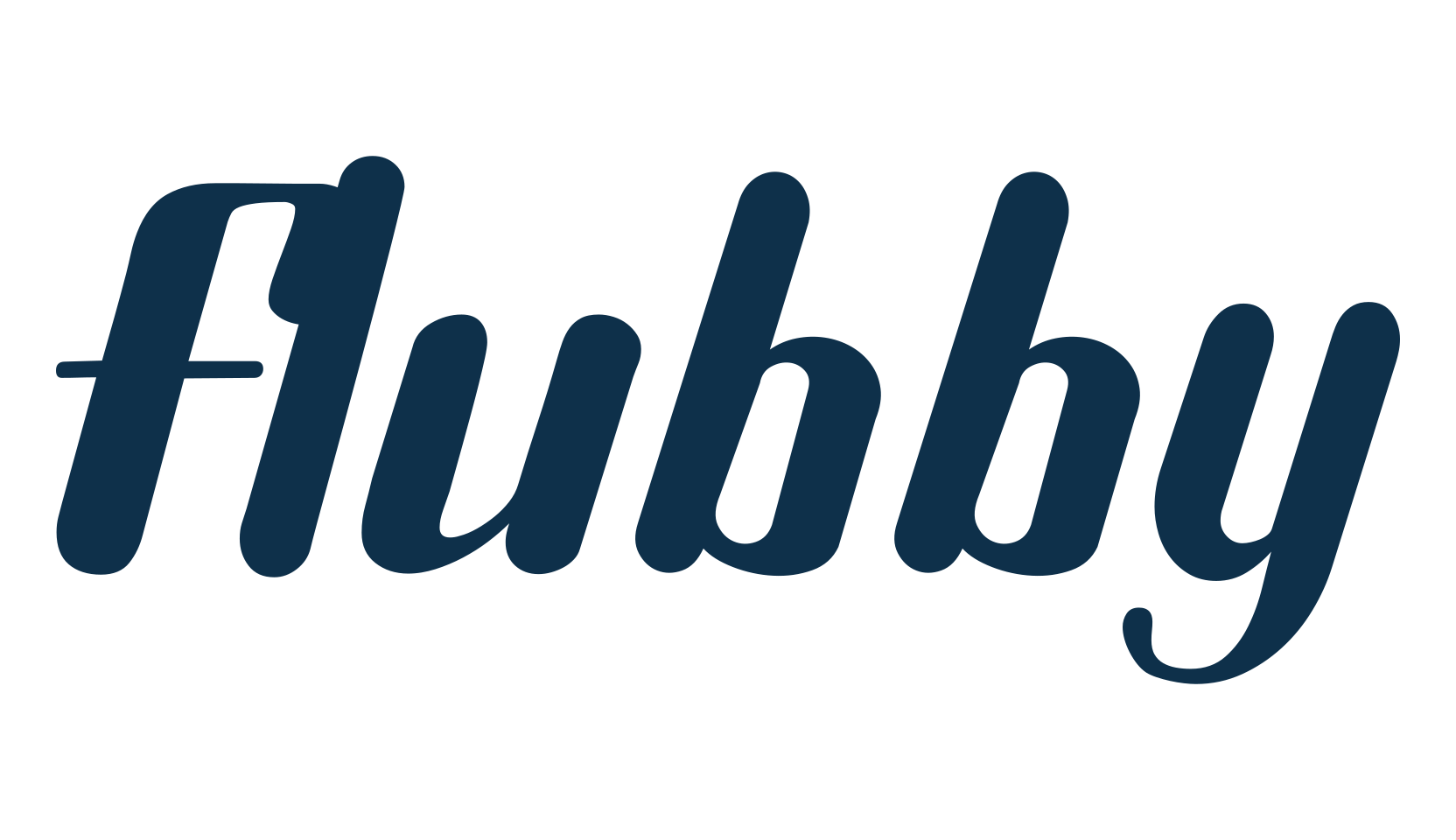 Flubby, various font preview