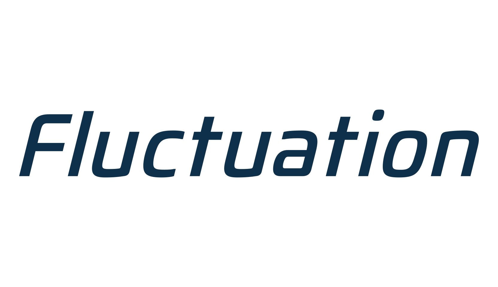 Fluctuation, sans serif font preview