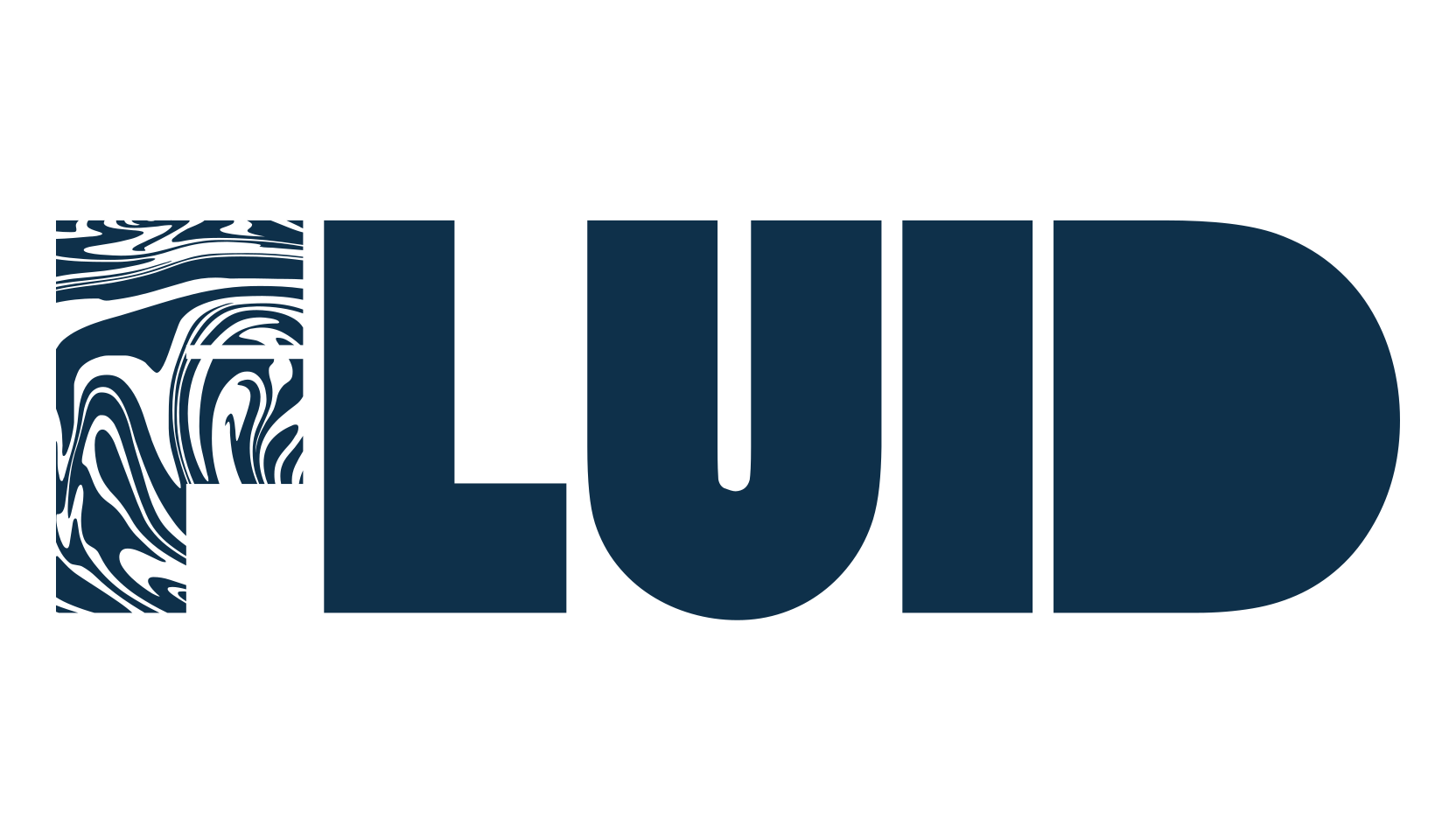 Fluid, decorative font preview