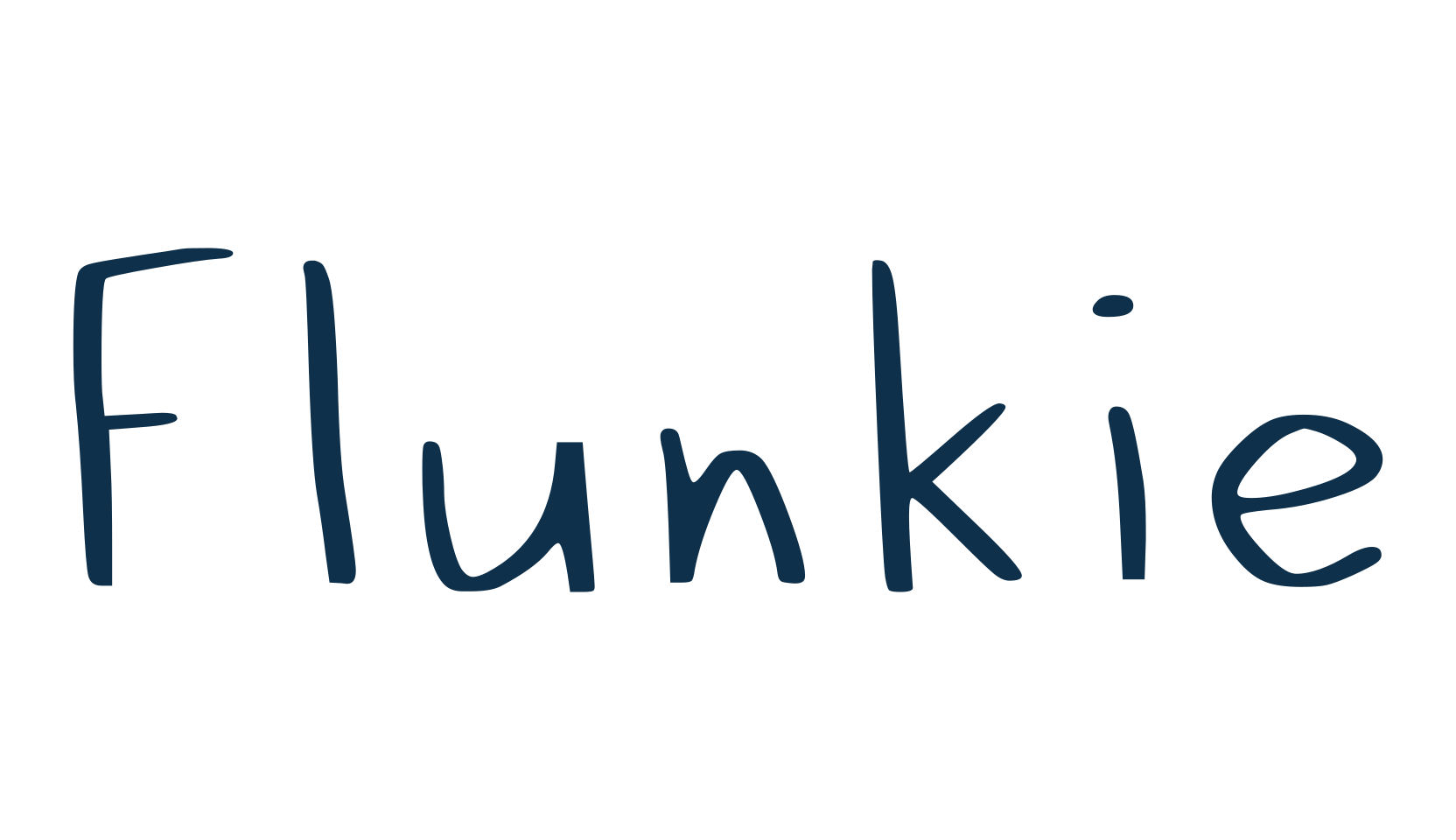Flunkie, script handwritten fancy decorative calligraphy font preview