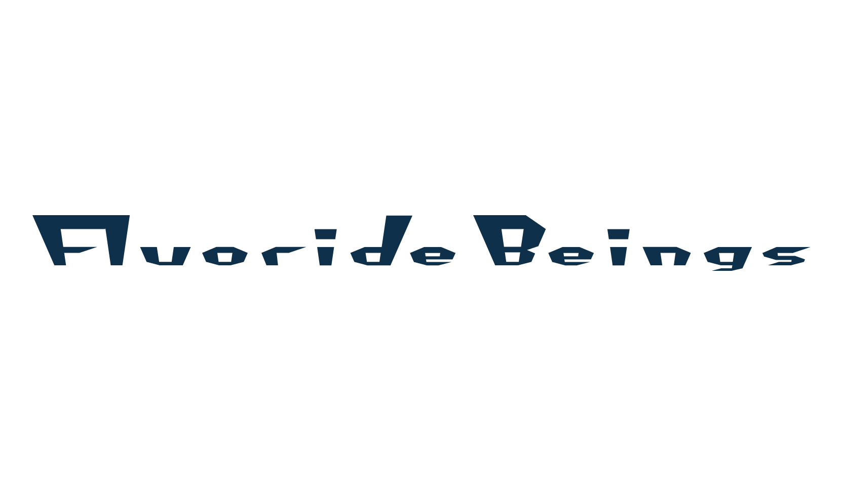 Fluoride Beings, cartoon font preview