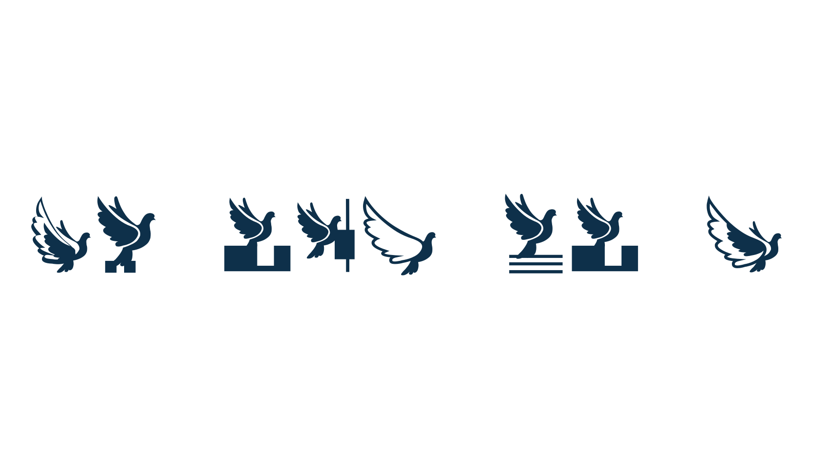 Flying Birds (flying-birds), display market font preview