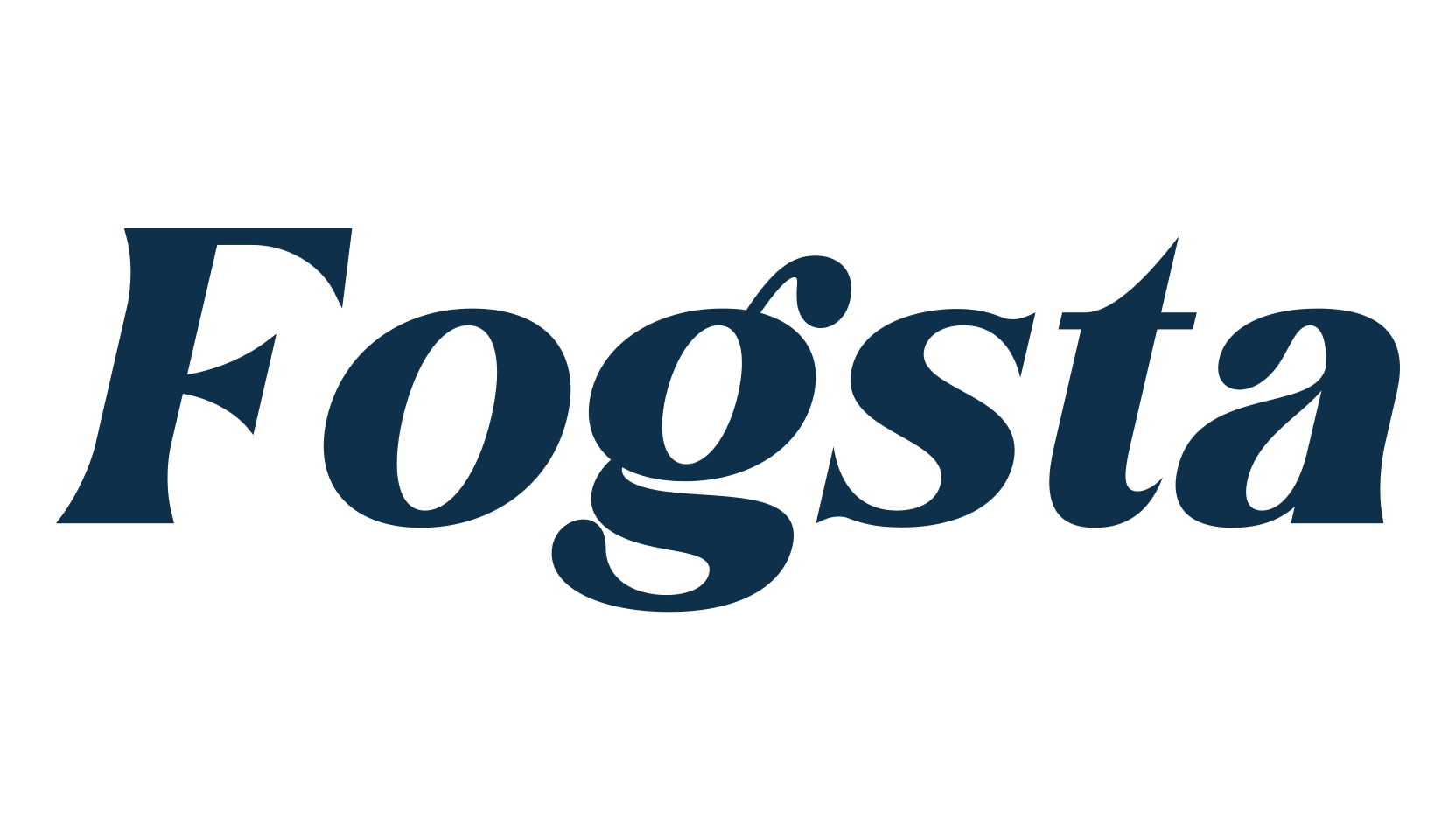 Fogsta, basic serif font preview