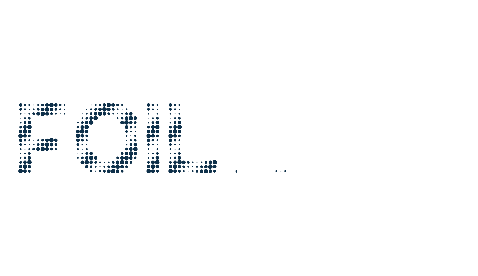 Foilness, fancy distorted decorative font preview