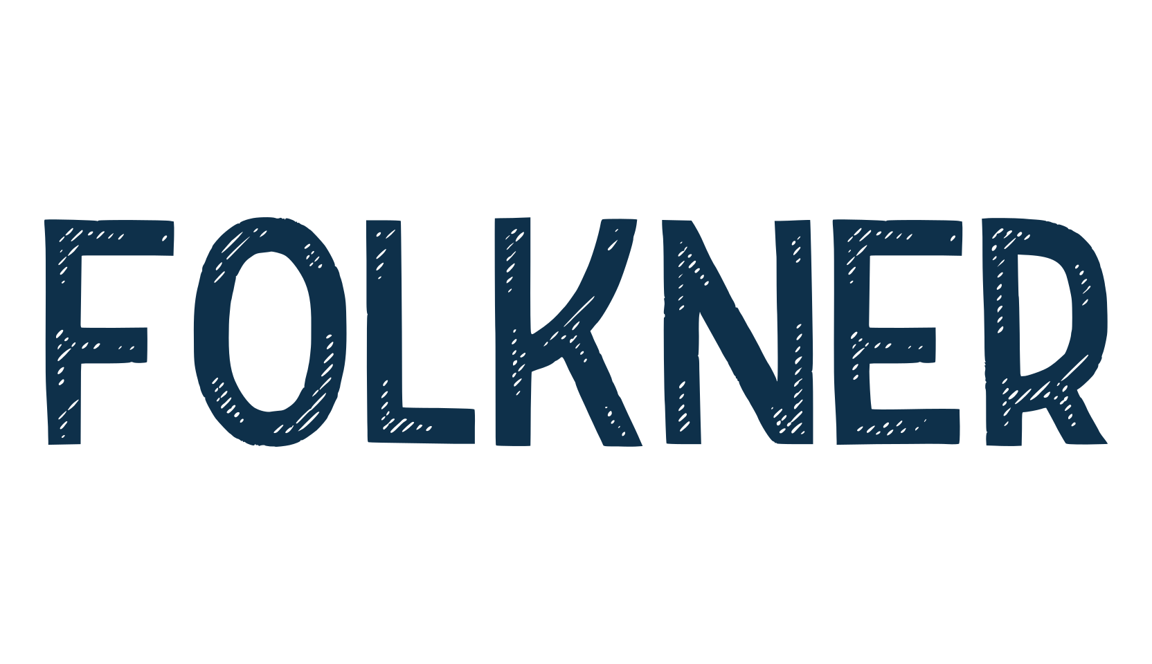 Folkner, fancy retro decorative font preview