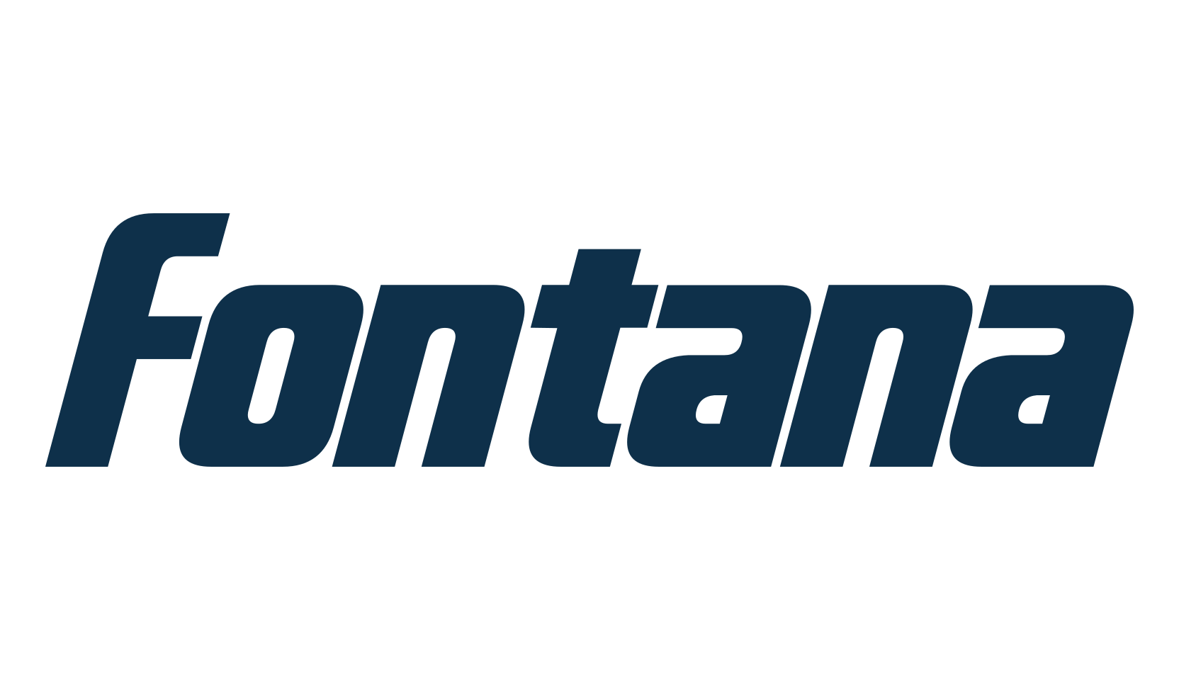 Fontana, fancy various techno sci-fi font preview