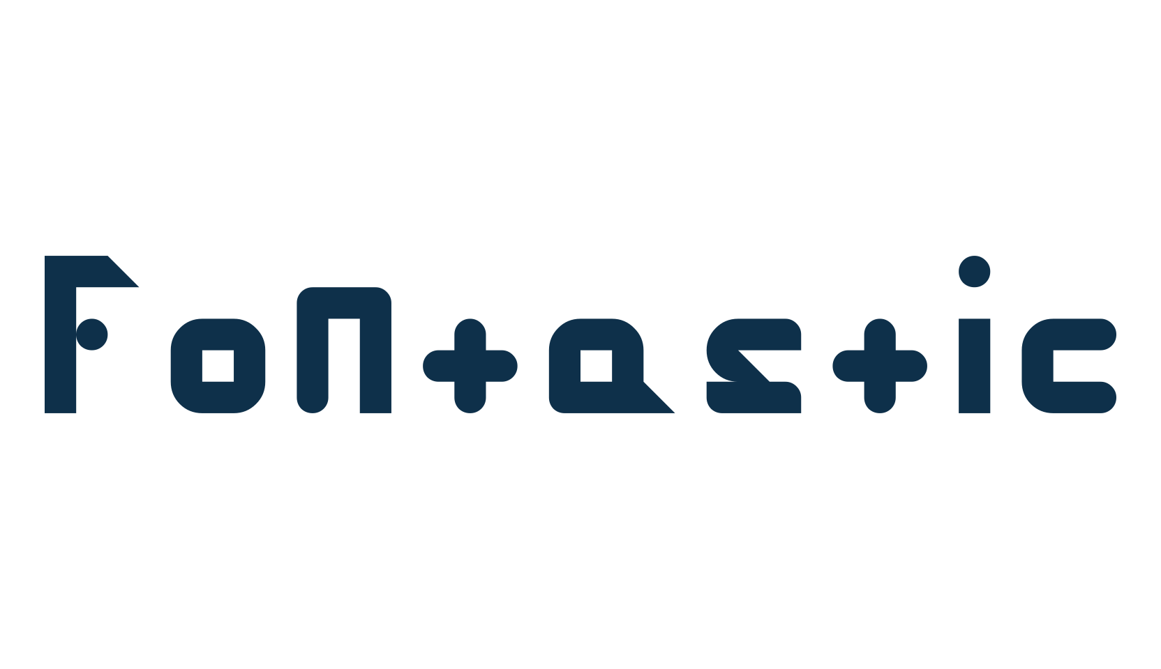 Fontastic, fancy various techno sci-fi font preview