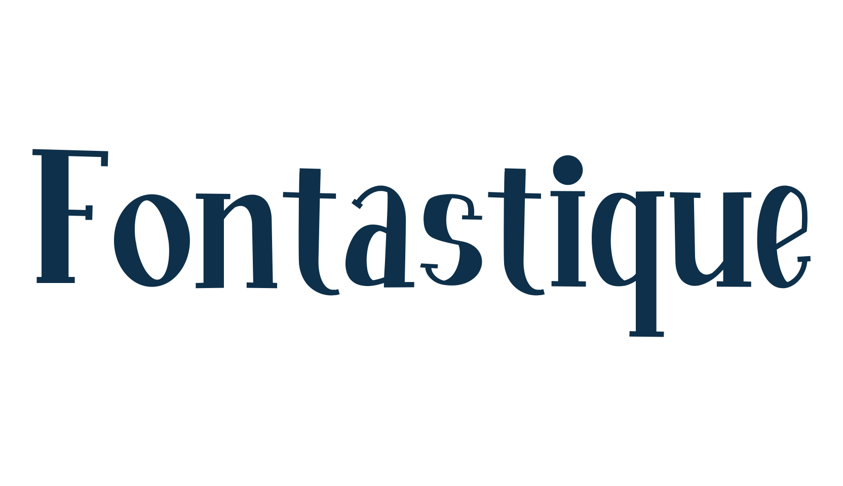 Fontastique (fontastique-2), fancy cartoon decorative font preview