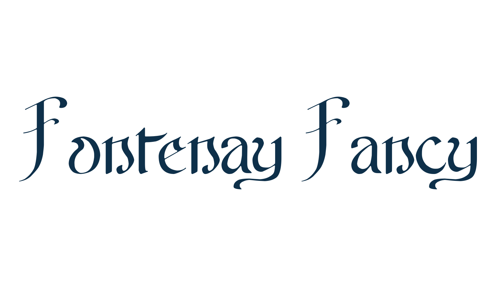 Fontenay Fancy, various font preview