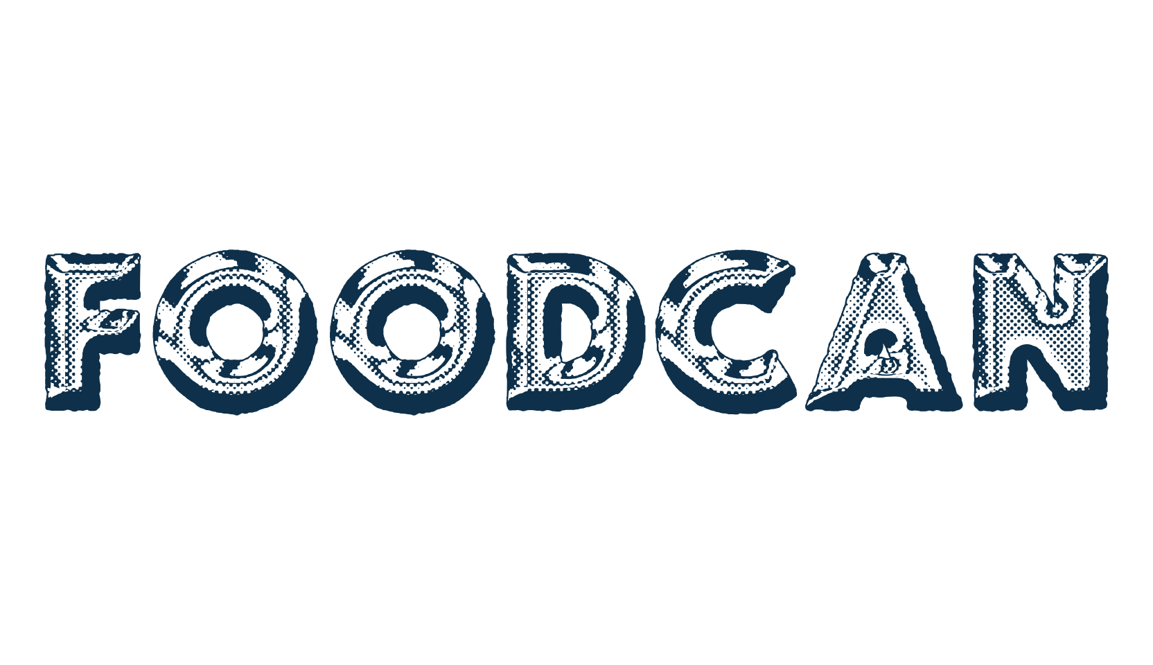 Foodcan, decorative font preview