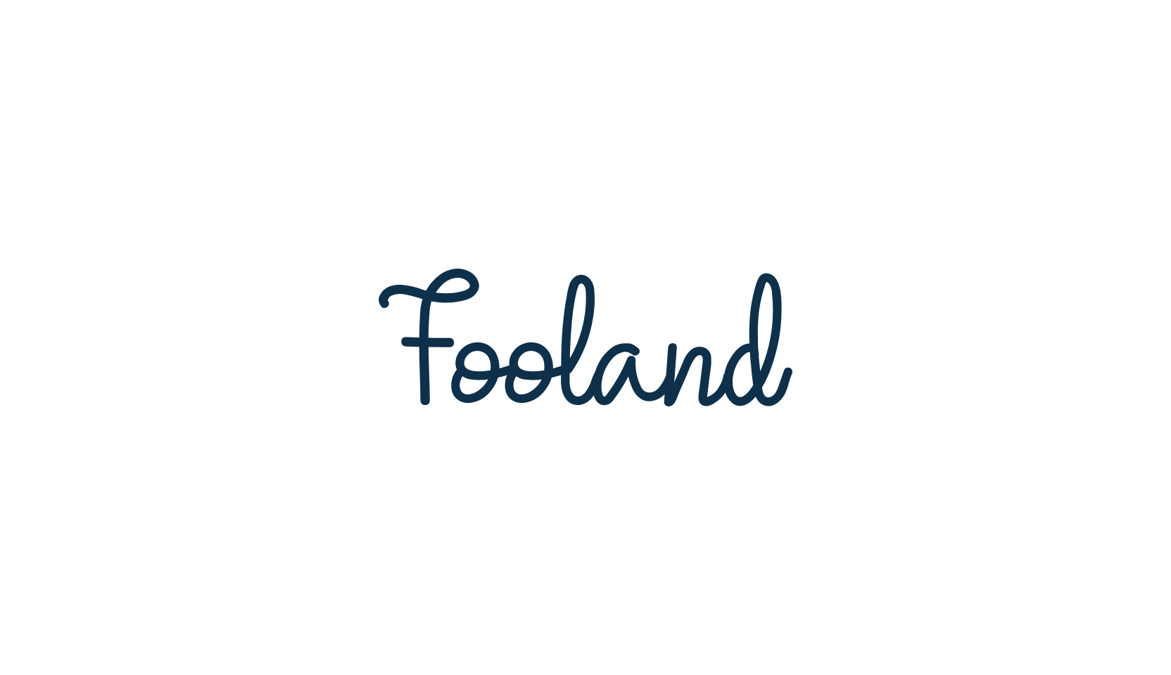 Fooland, script handwritten fancy decorative calligraphy font preview