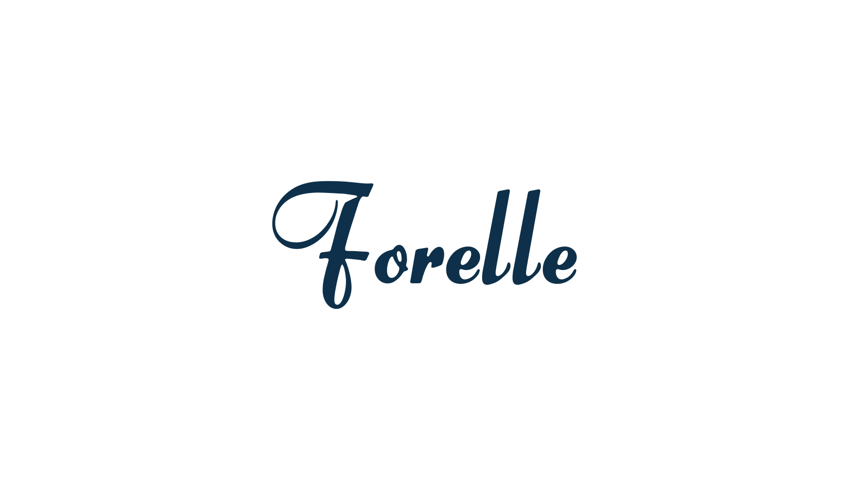 Forelle, various font preview