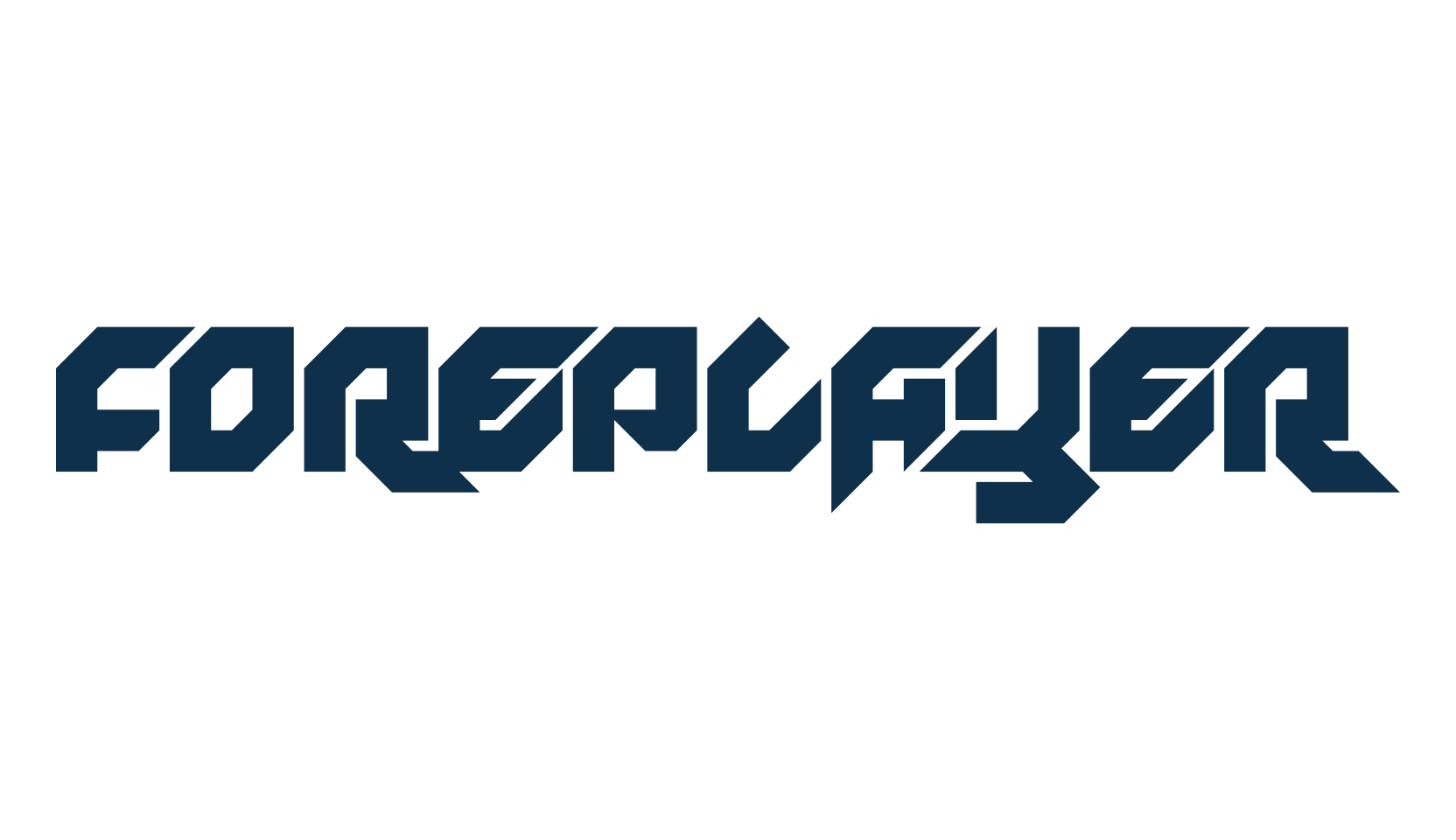 Foreplayer, techno sci-fi font preview
