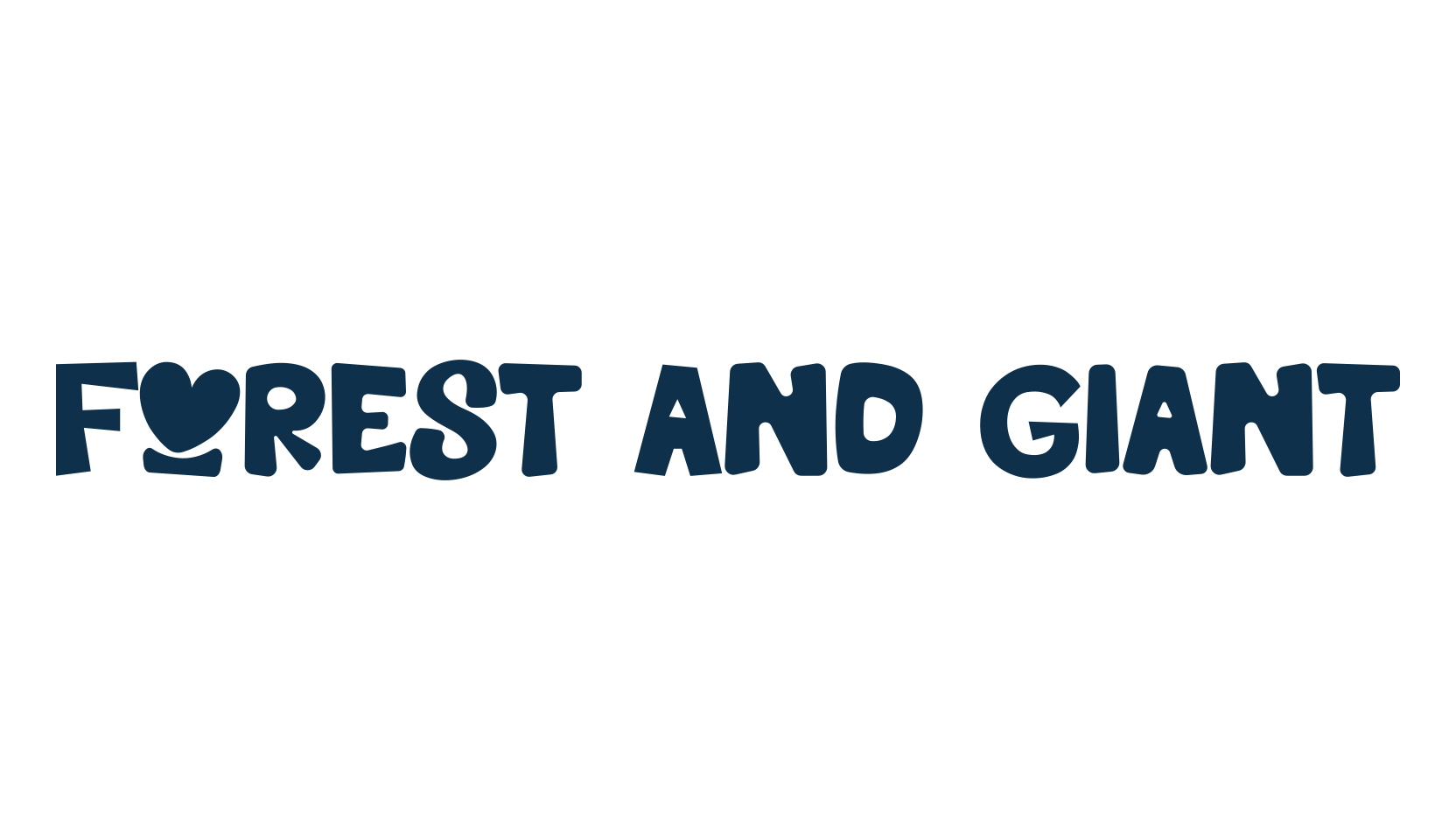 Forest And Giant, fancy cartoon decorative font preview