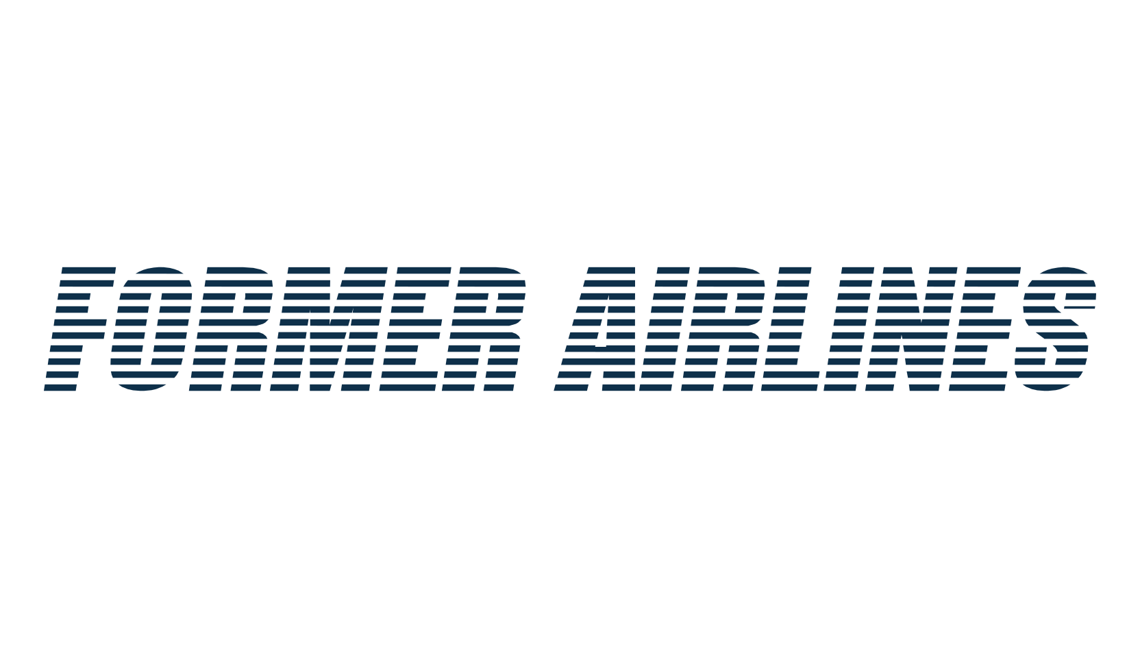 Former Airlines, various font preview