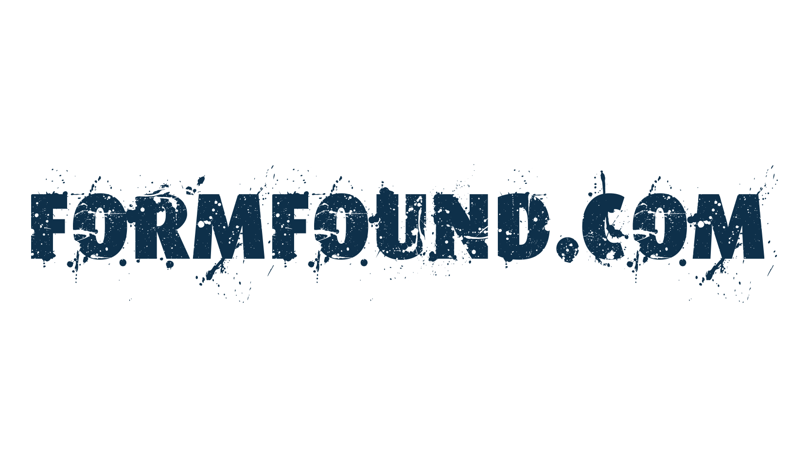 Formfound.com, fancy destroy decorative font preview