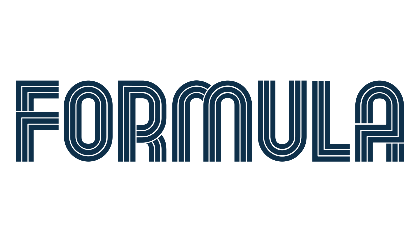 Formula, fancy groovy decorative font preview