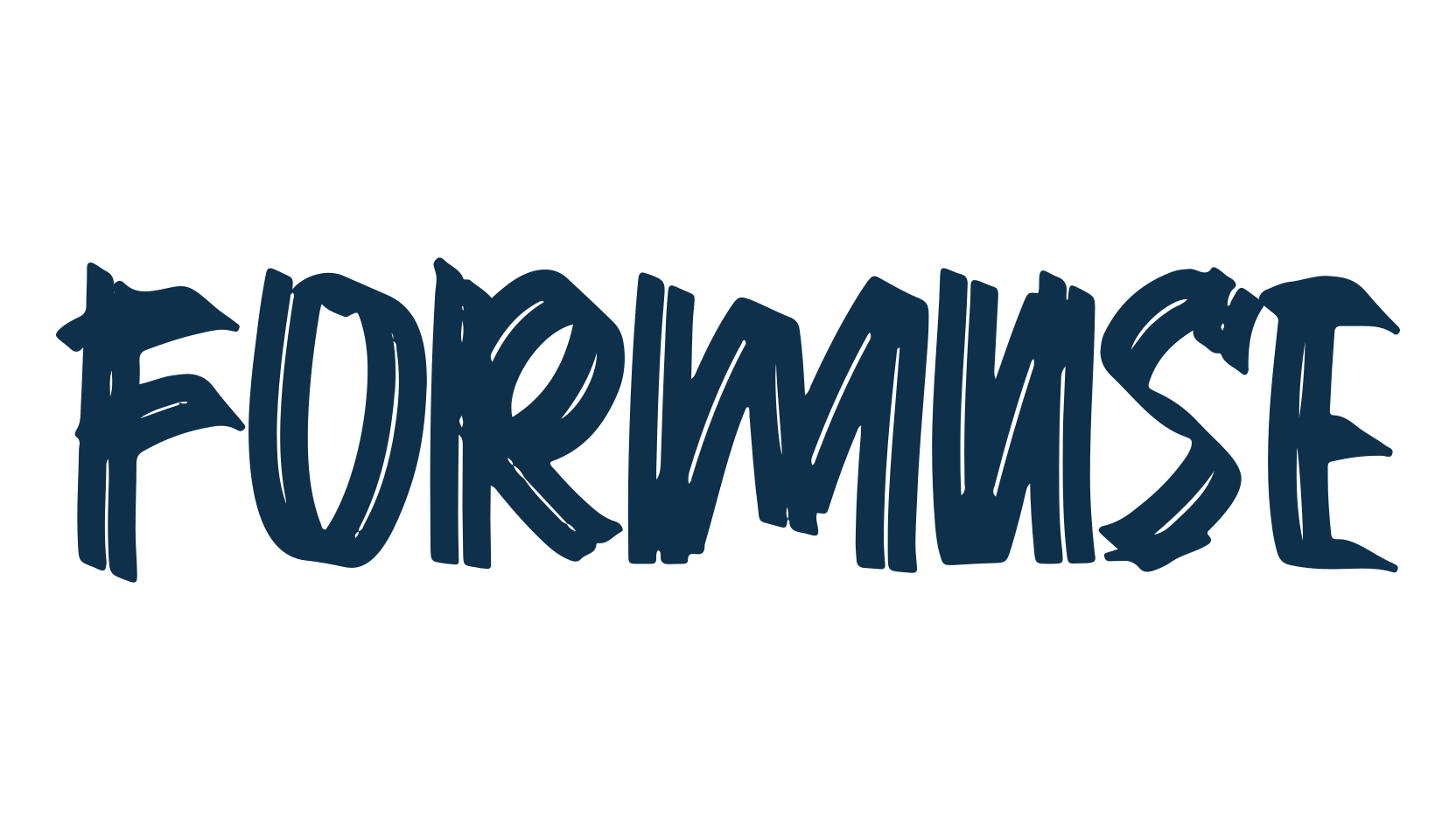 Formuse, brush font preview